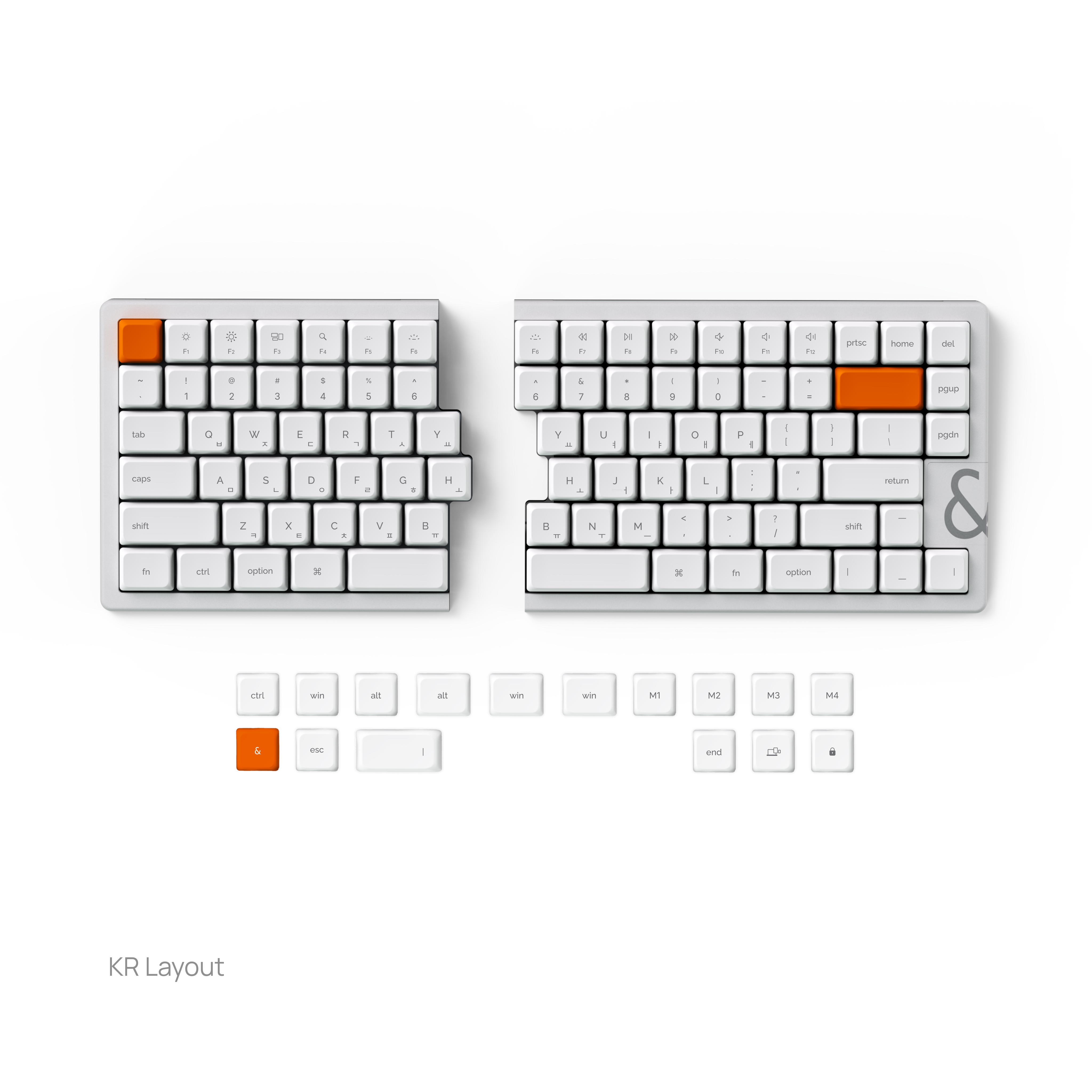 NocFree & Split Ergonomic Mechanical Keyboard – Wireless Bluetooth Keyboard (Pre-Order)