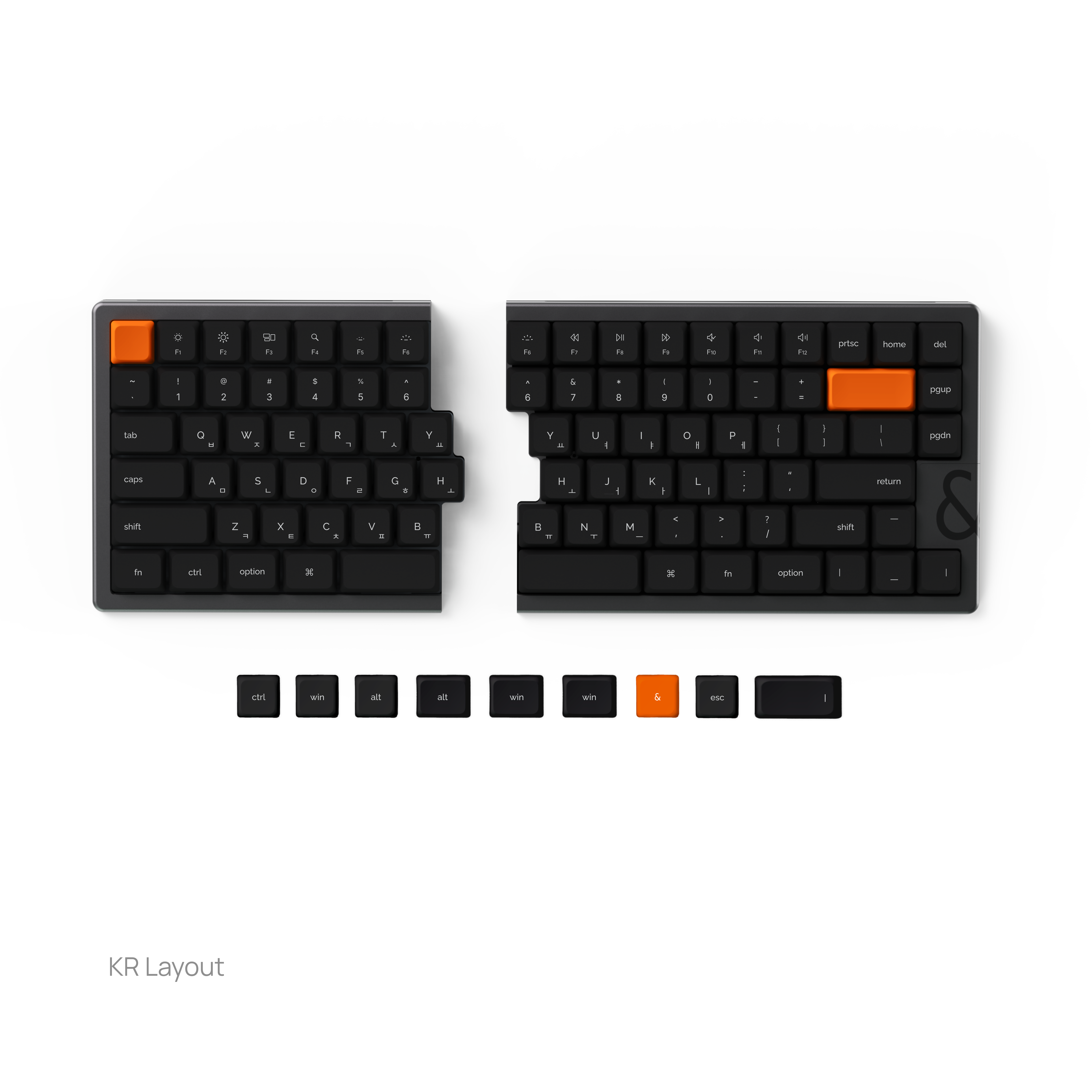 NocFree & Split Ergonomic Mechanical Keyboard – Wireless Bluetooth Keyboard (Pre-Order)