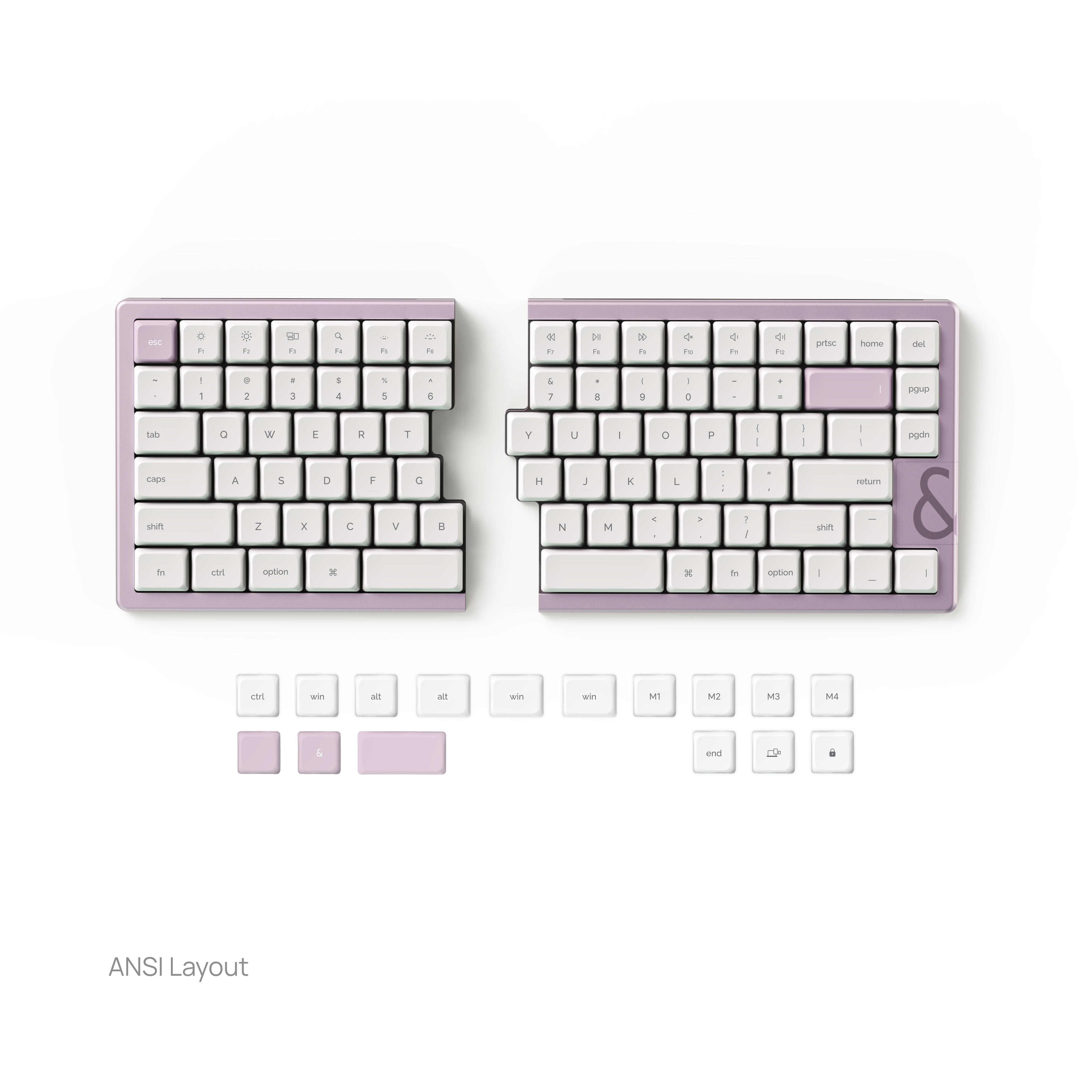 NocFree & Split Ergonomic Mechanical Keyboard – Wireless Bluetooth Keyboard (Pre-Order)
