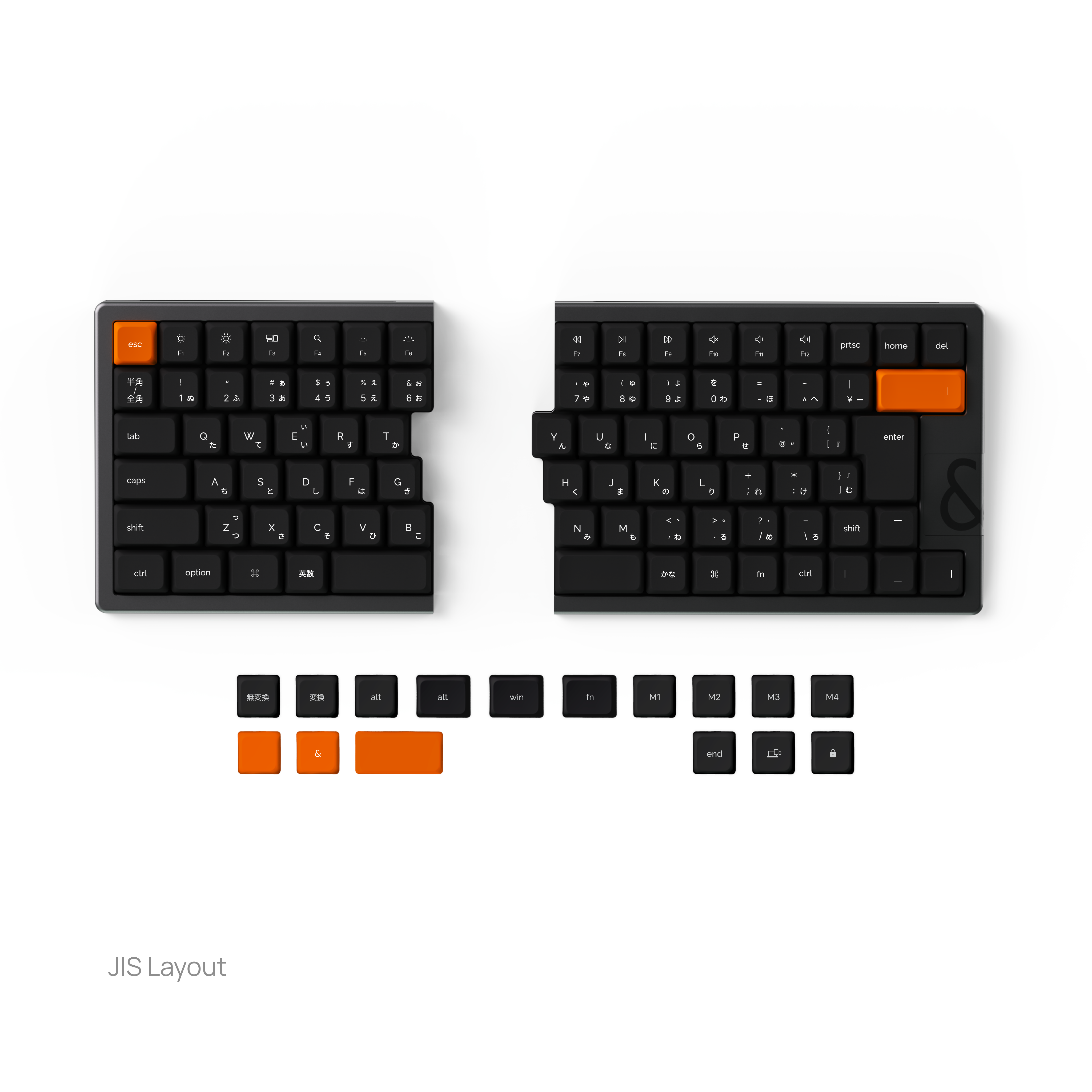 NocFree & Split Ergonomic Mechanical Keyboard – Wireless Bluetooth Keyboard (Pre-Order)