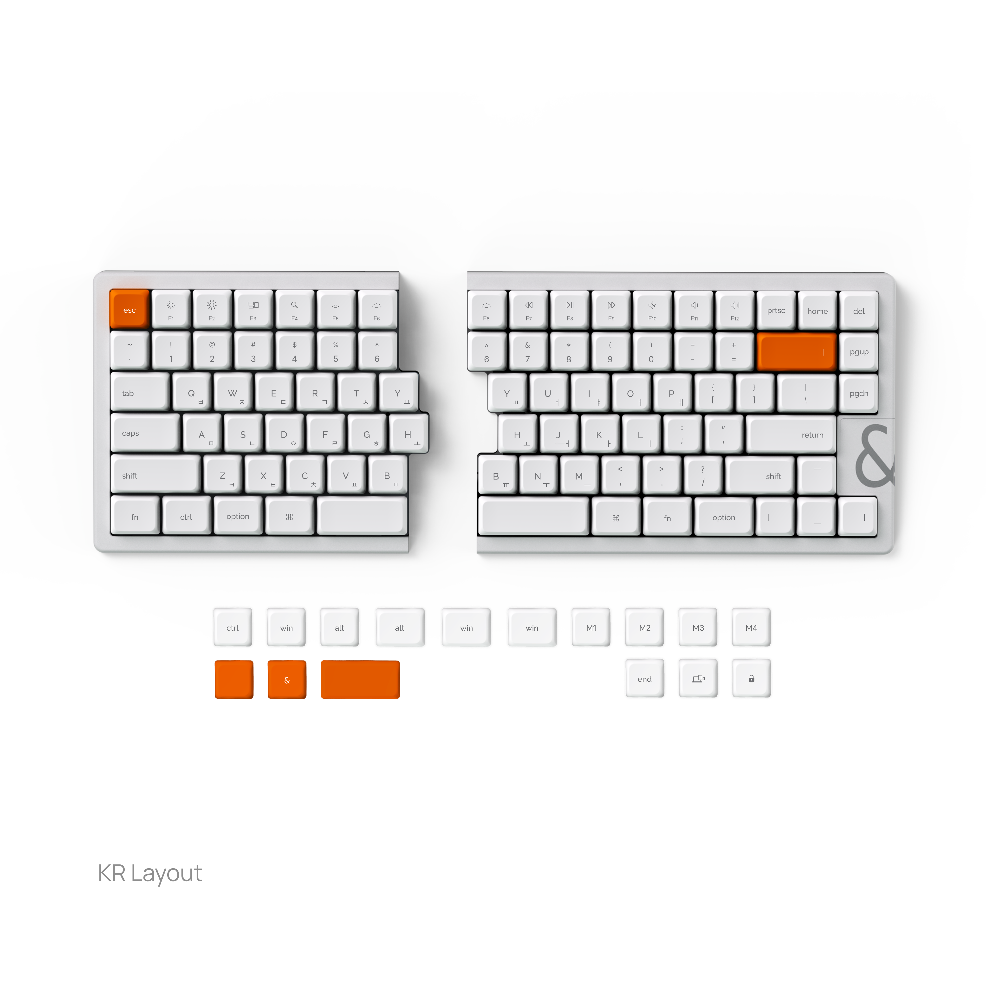 NocFree & Split Ergonomic Mechanical Keyboard – Wireless Bluetooth Keyboard (Pre-Order)