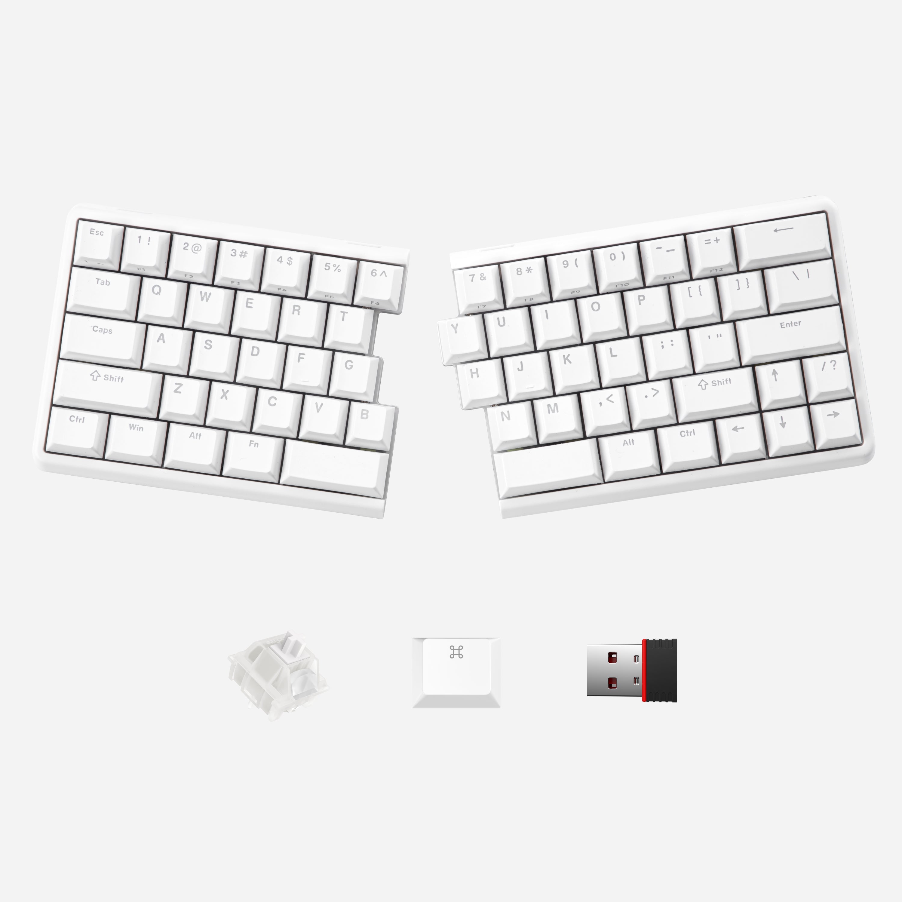 NocFree Lite Wireless Split Keyboard