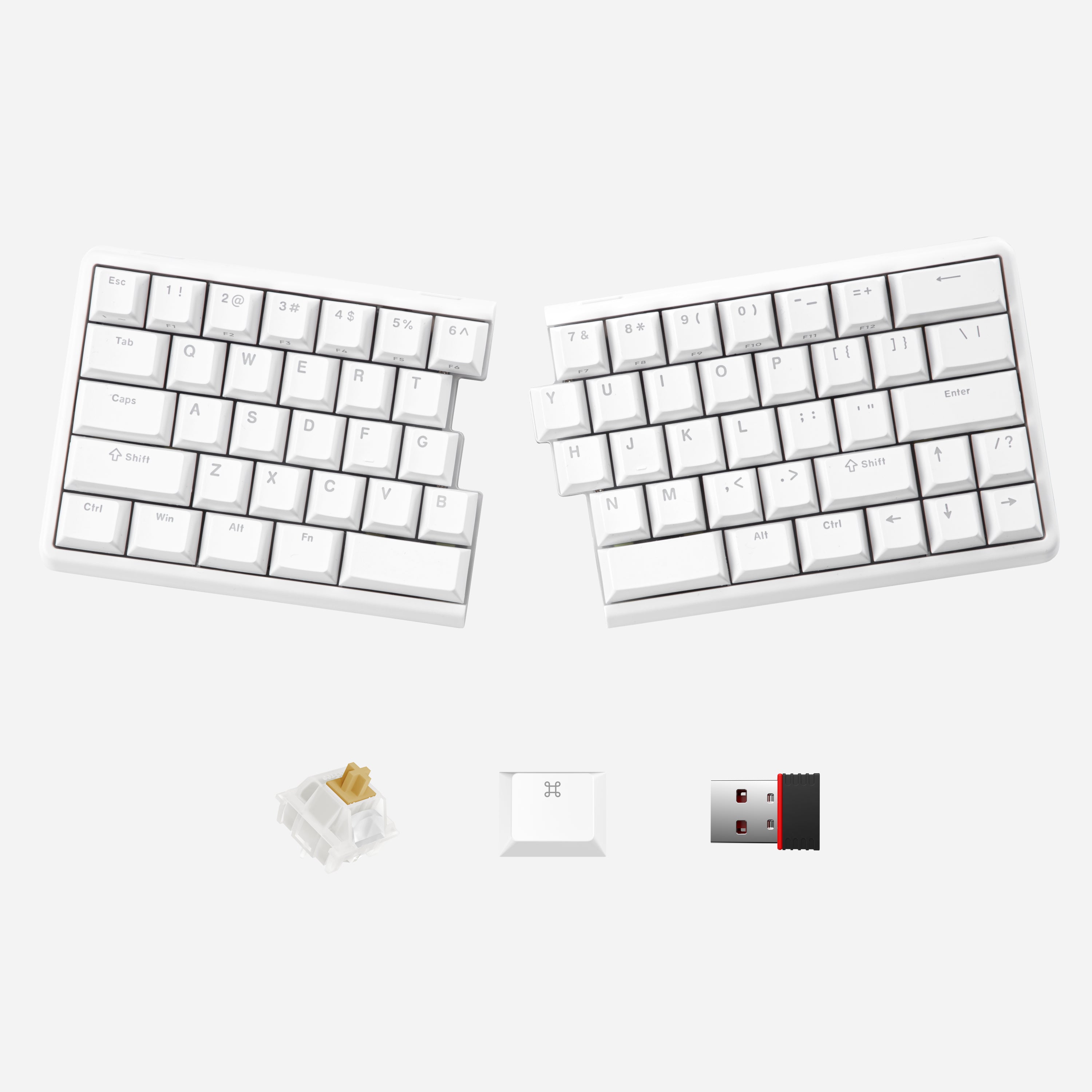 NocFree Lite Wireless Split Keyboard
