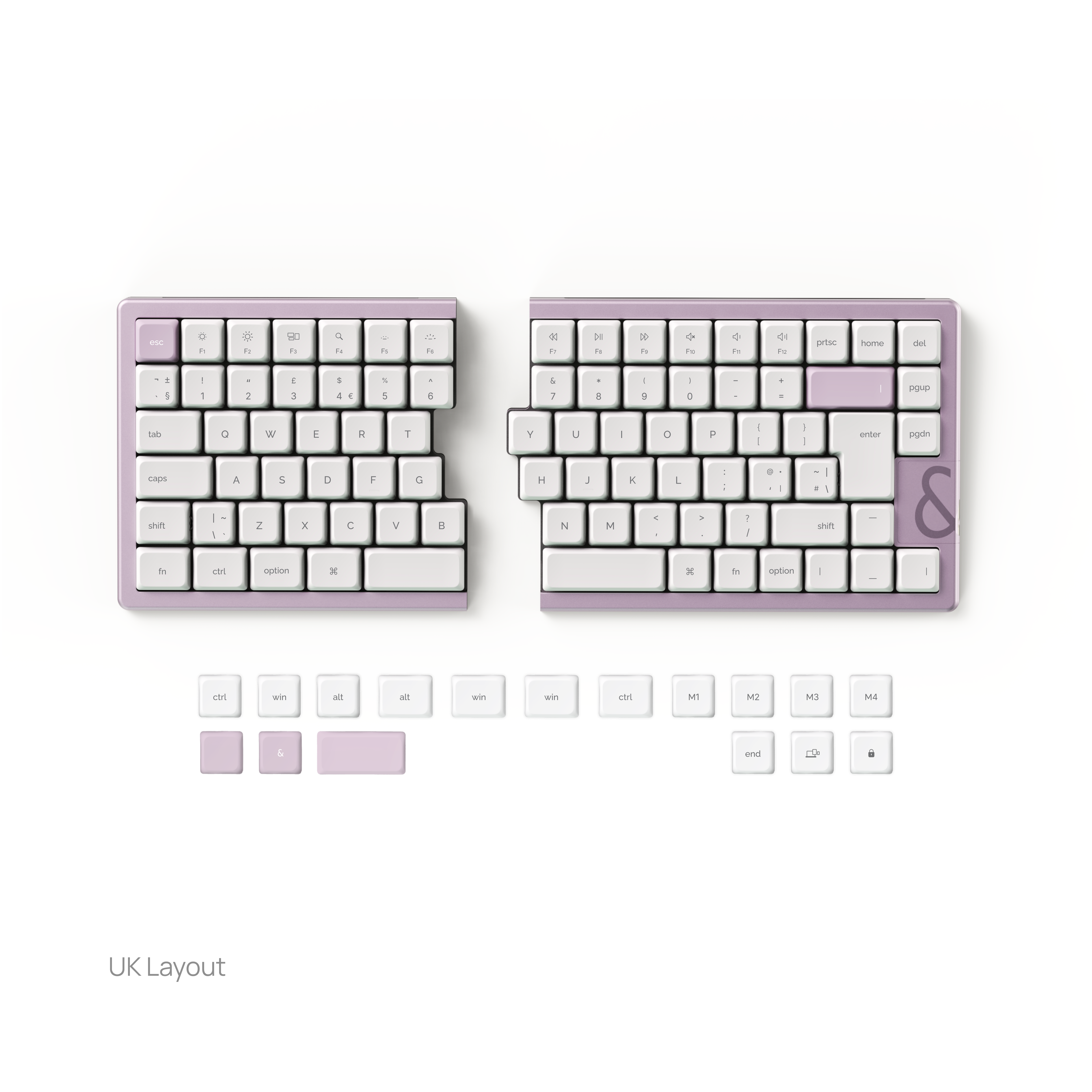 NocFree & Split Ergonomic Mechanical Keyboard – Wireless Bluetooth Keyboard (Pre-Order)