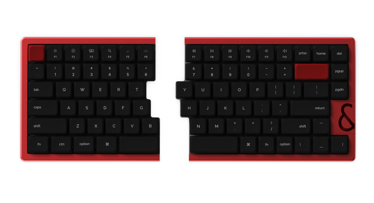 NocFree Keyboard - Red