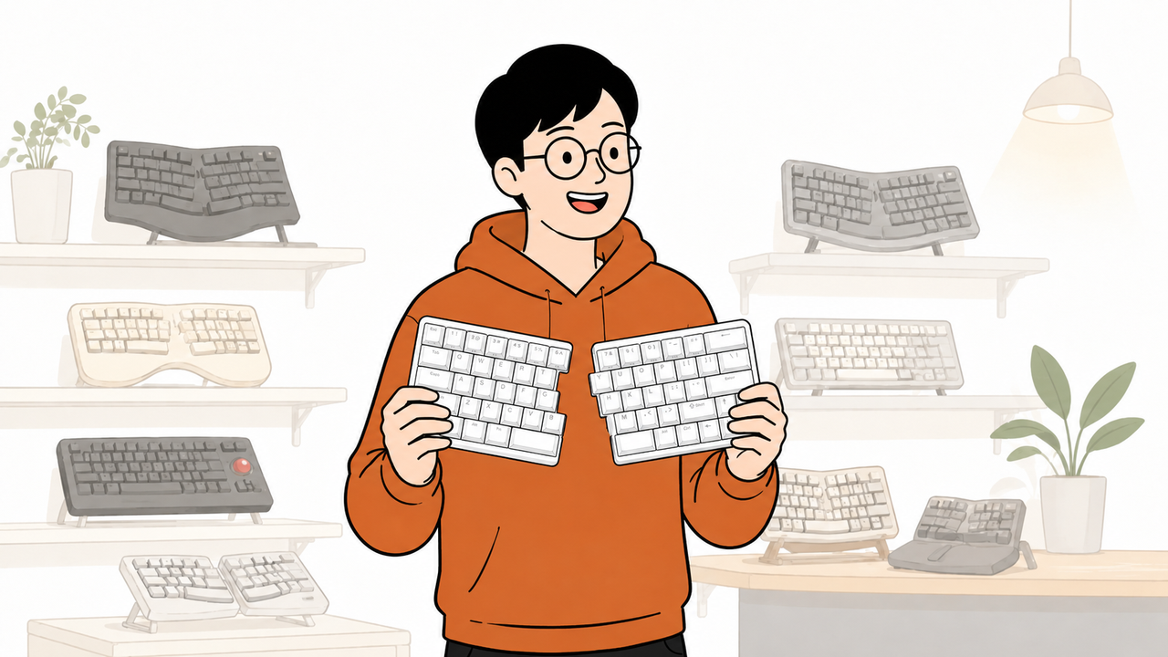 Sarim Tried the Big Ergonomic Keyboards. Here’s Why He Chose Something Simpler