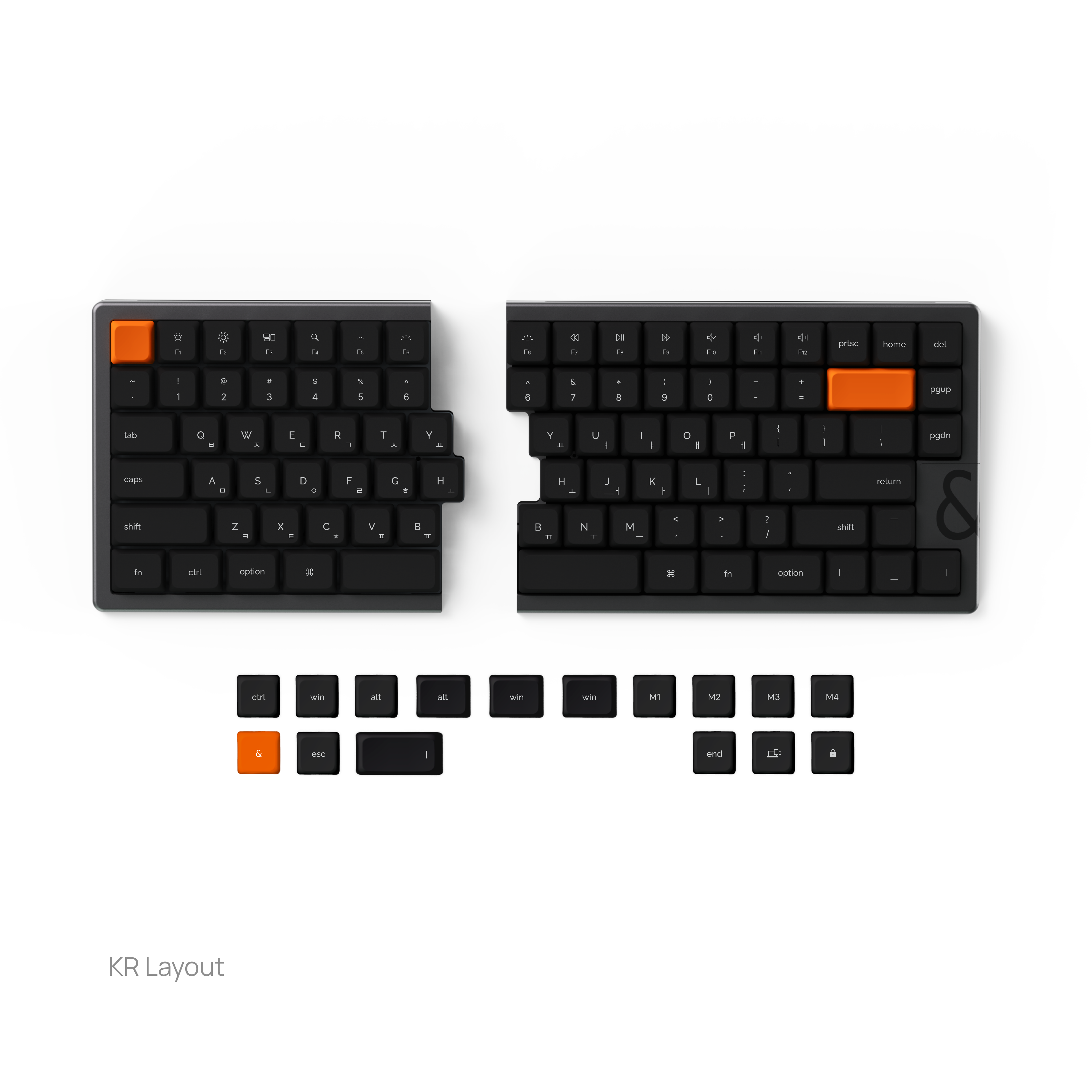 NocFree & Split Ergonomic Mechanical Keyboard – Wireless Bluetooth Keyboard (Pre-Order)