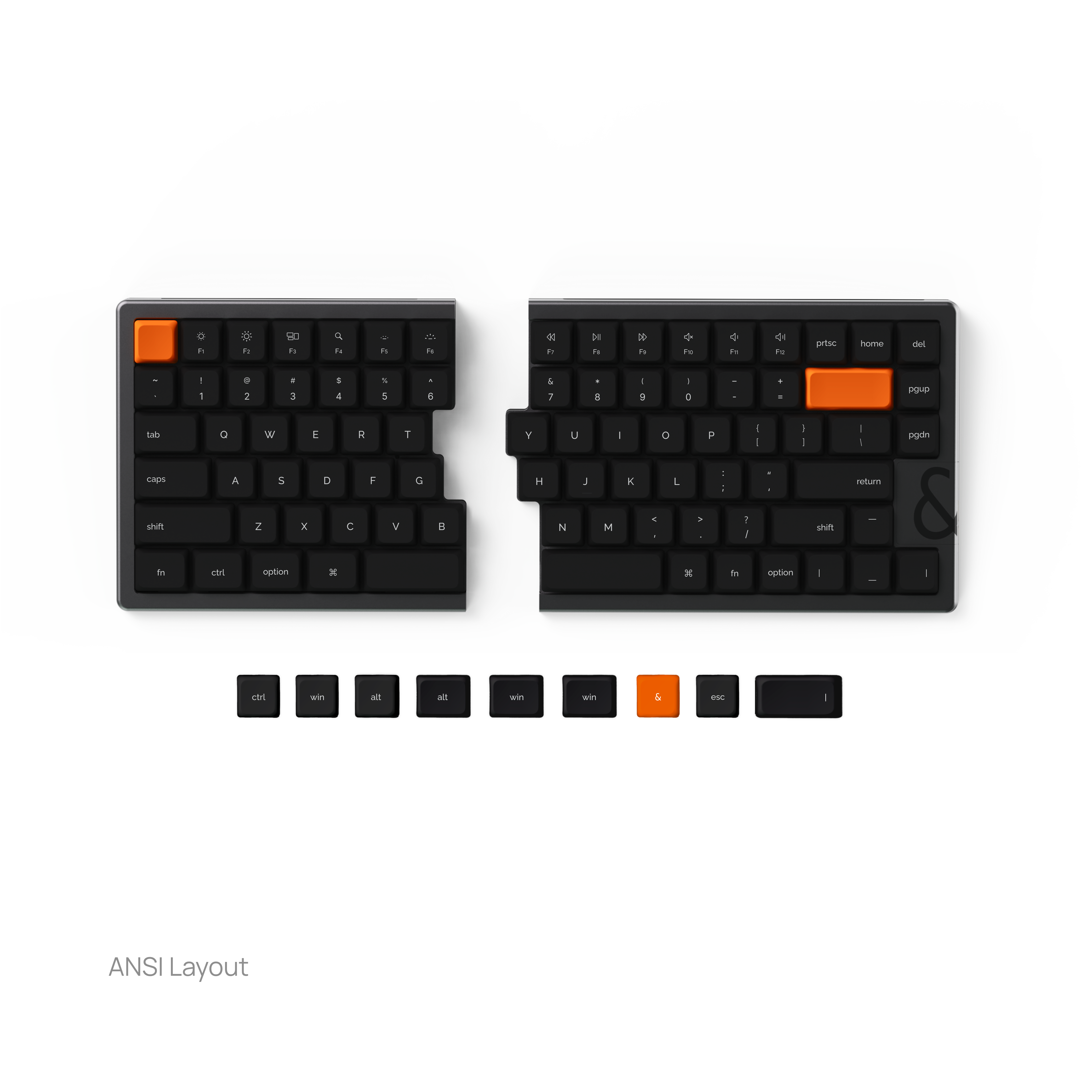 NocFree & Split Ergonomic Mechanical Keyboard – Wireless Bluetooth Keyboard (Pre-Order)