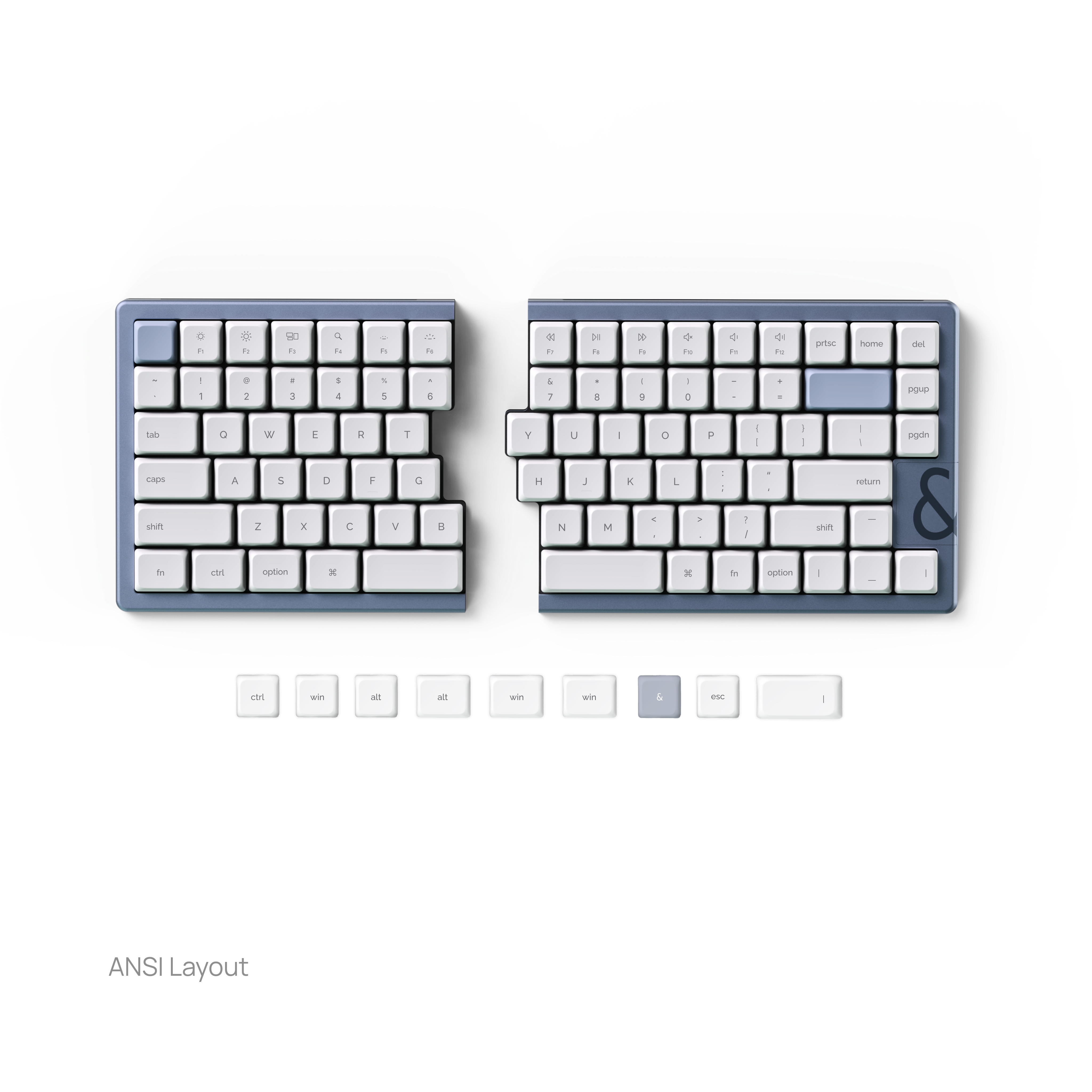 NocFree & Split Ergonomic Mechanical Keyboard – Wireless Bluetooth Keyboard (Pre-Order)