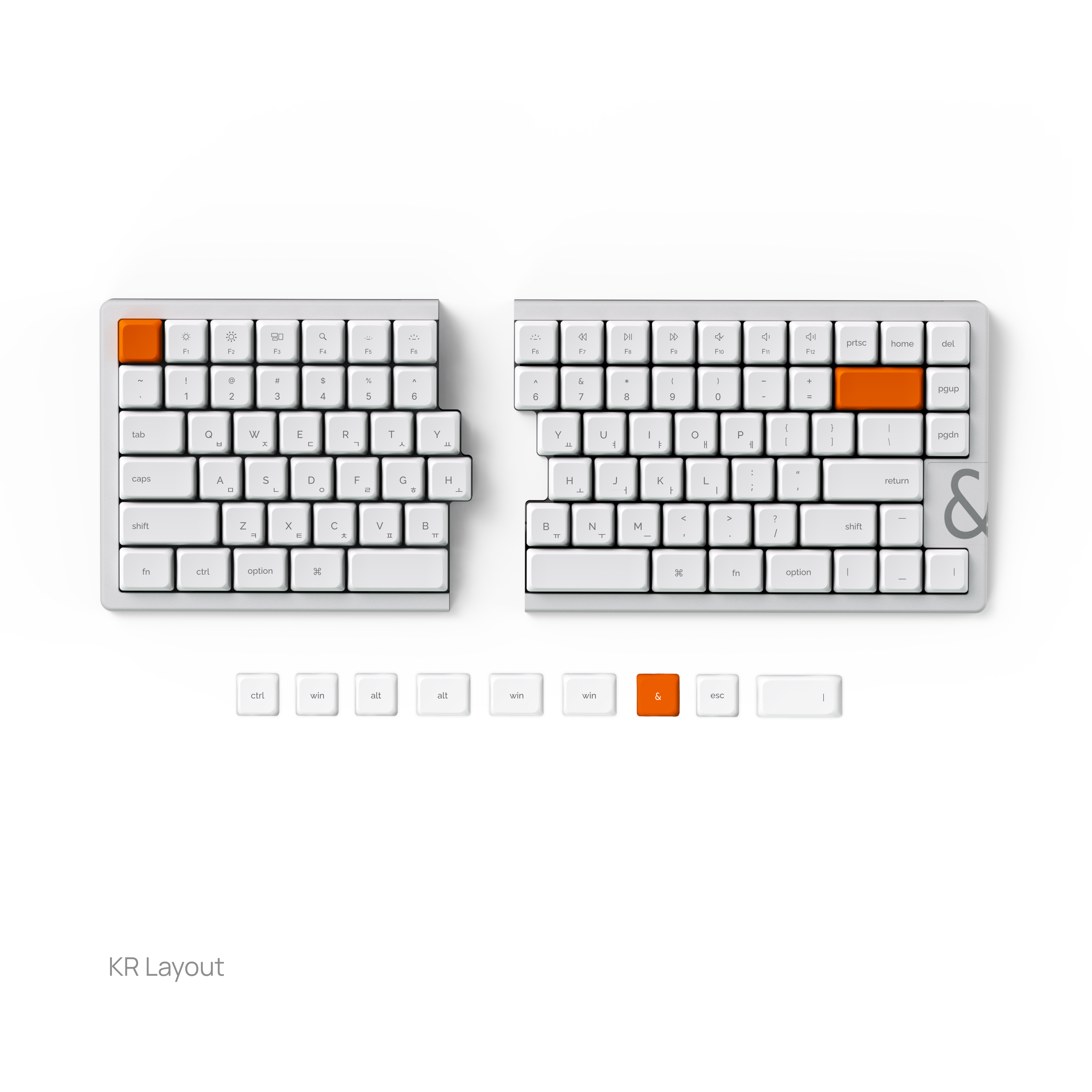 NocFree & Split Ergonomic Mechanical Keyboard – Wireless Bluetooth Keyboard (Pre-Order)