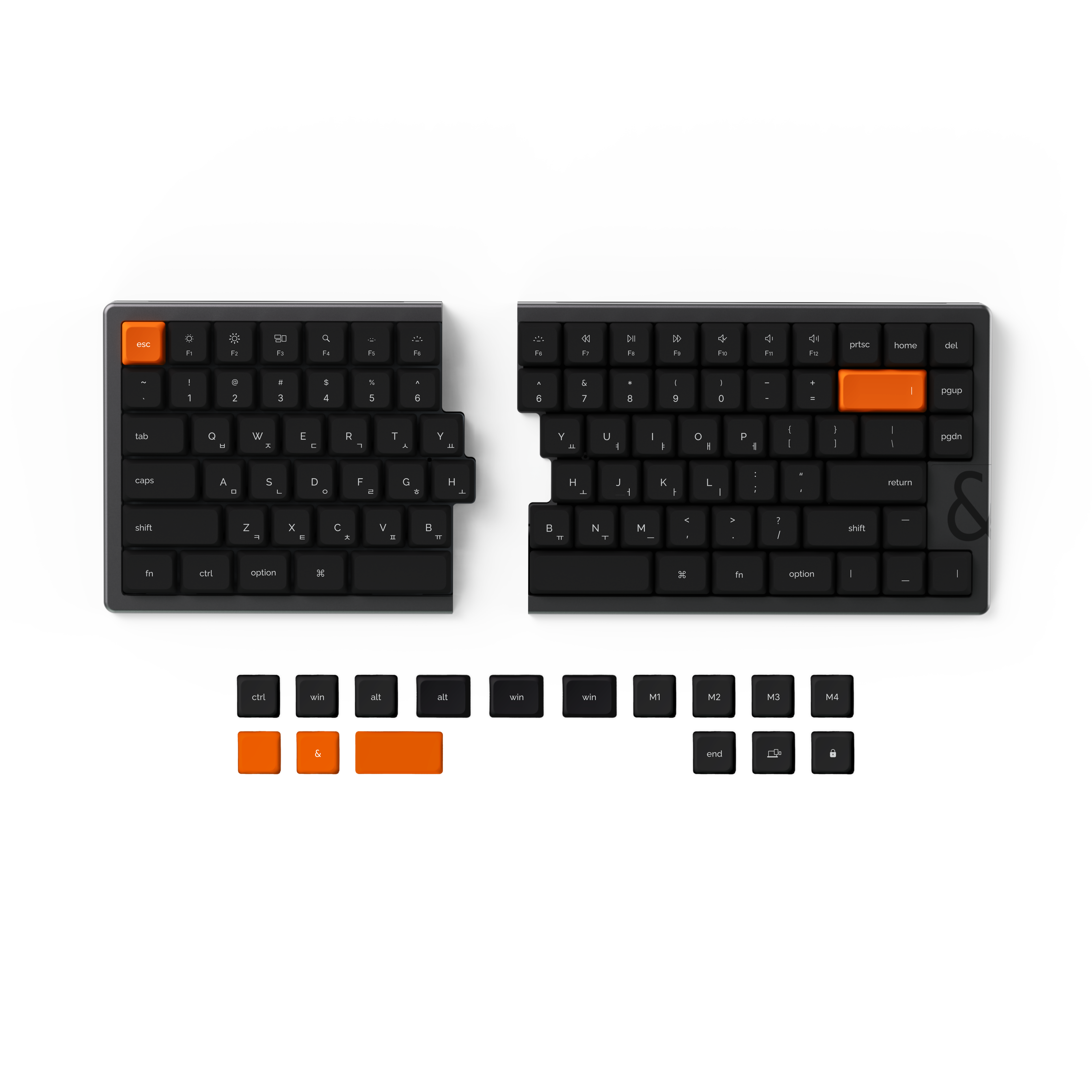 NocFree & Split keyboard Reservation