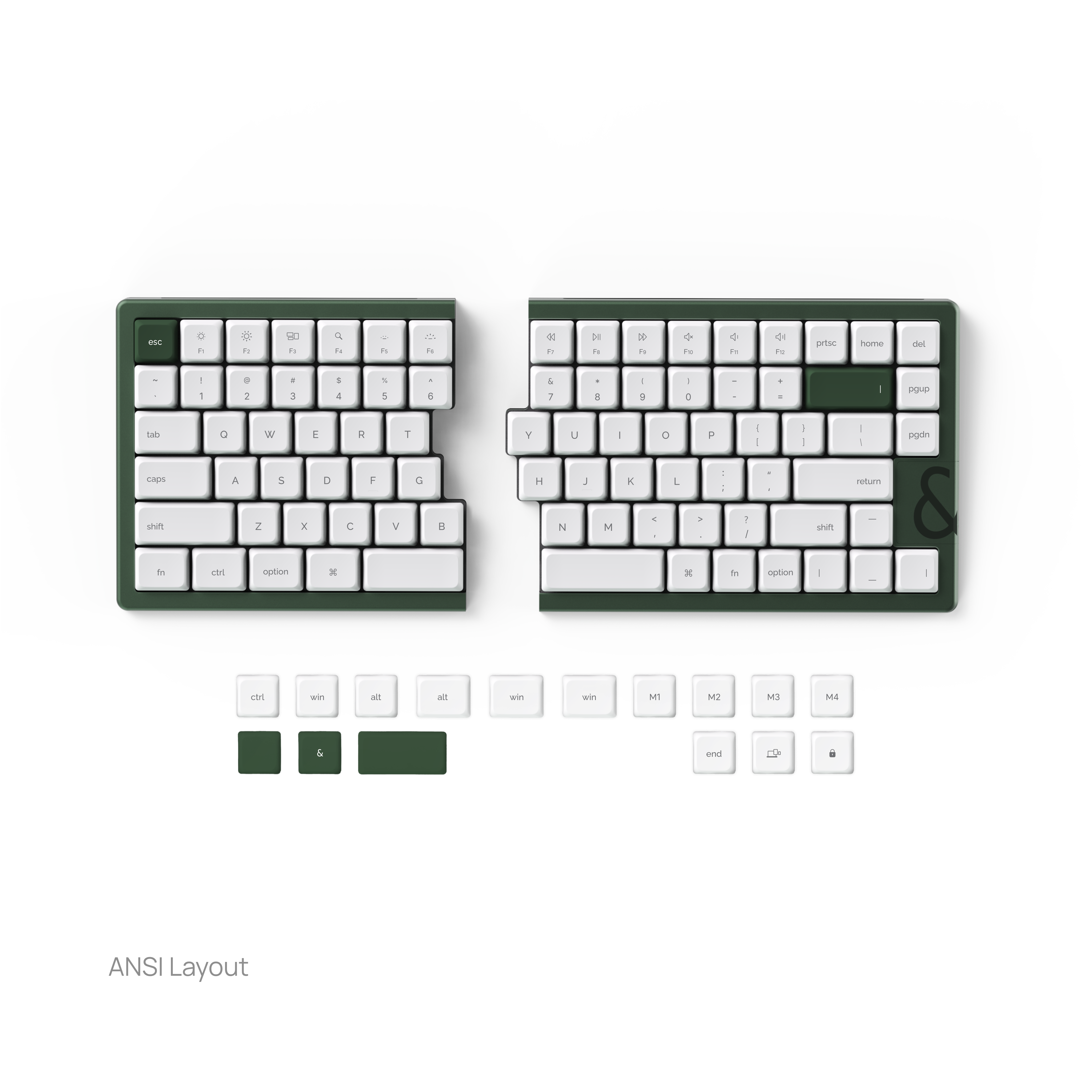 NocFree & Split Ergonomic Mechanical Keyboard – Wireless Bluetooth Keyboard (Pre-Order)