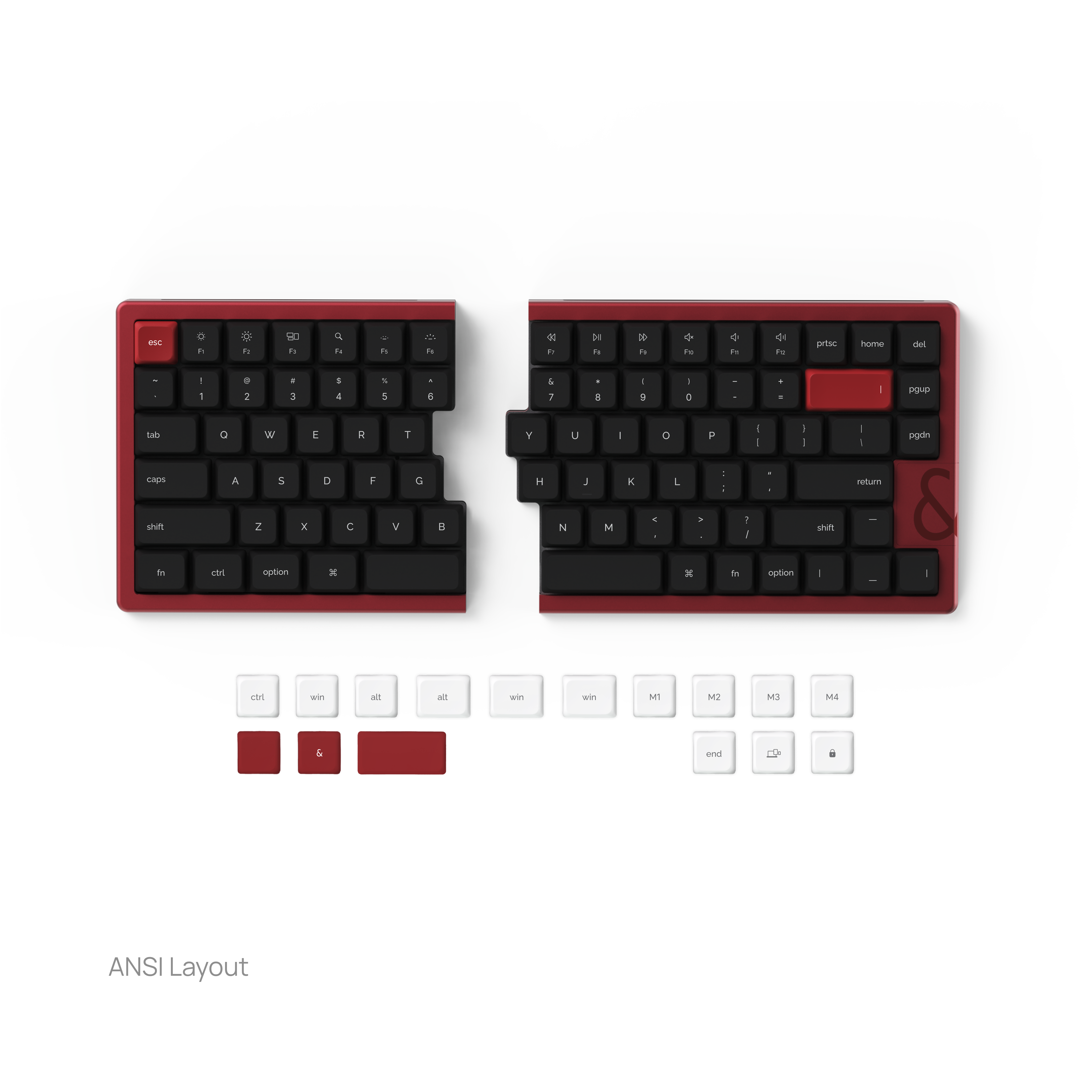 NocFree & Split Ergonomic Mechanical Keyboard – Wireless Bluetooth Keyboard (Pre-Order)