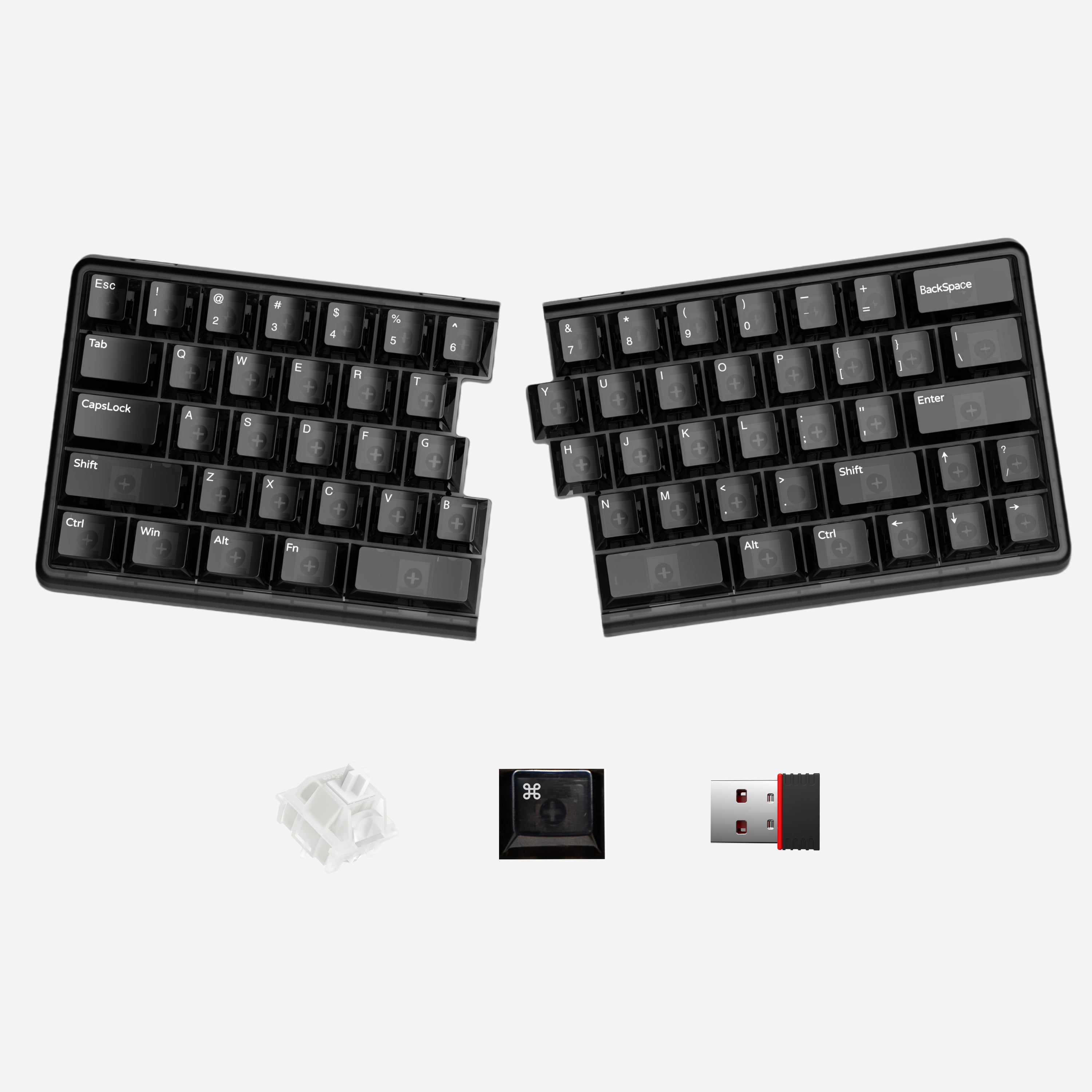 NocFree Lite Wireless Split Keyboard