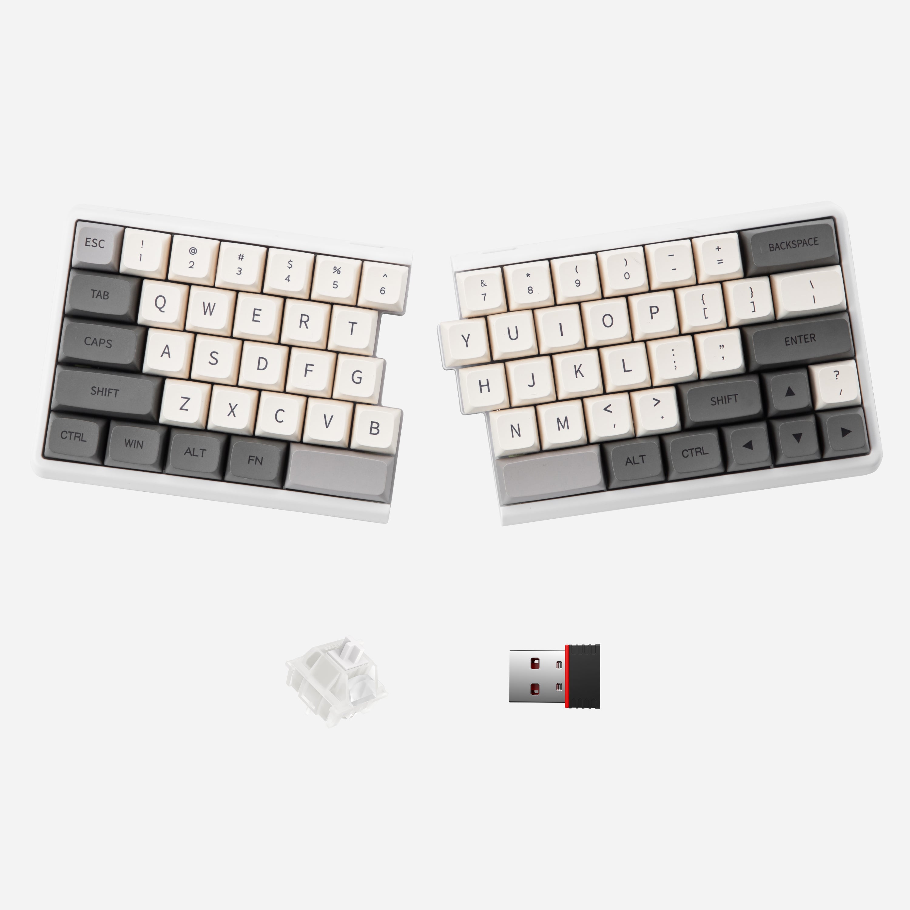 NocFree Lite Wireless Split Keyboard