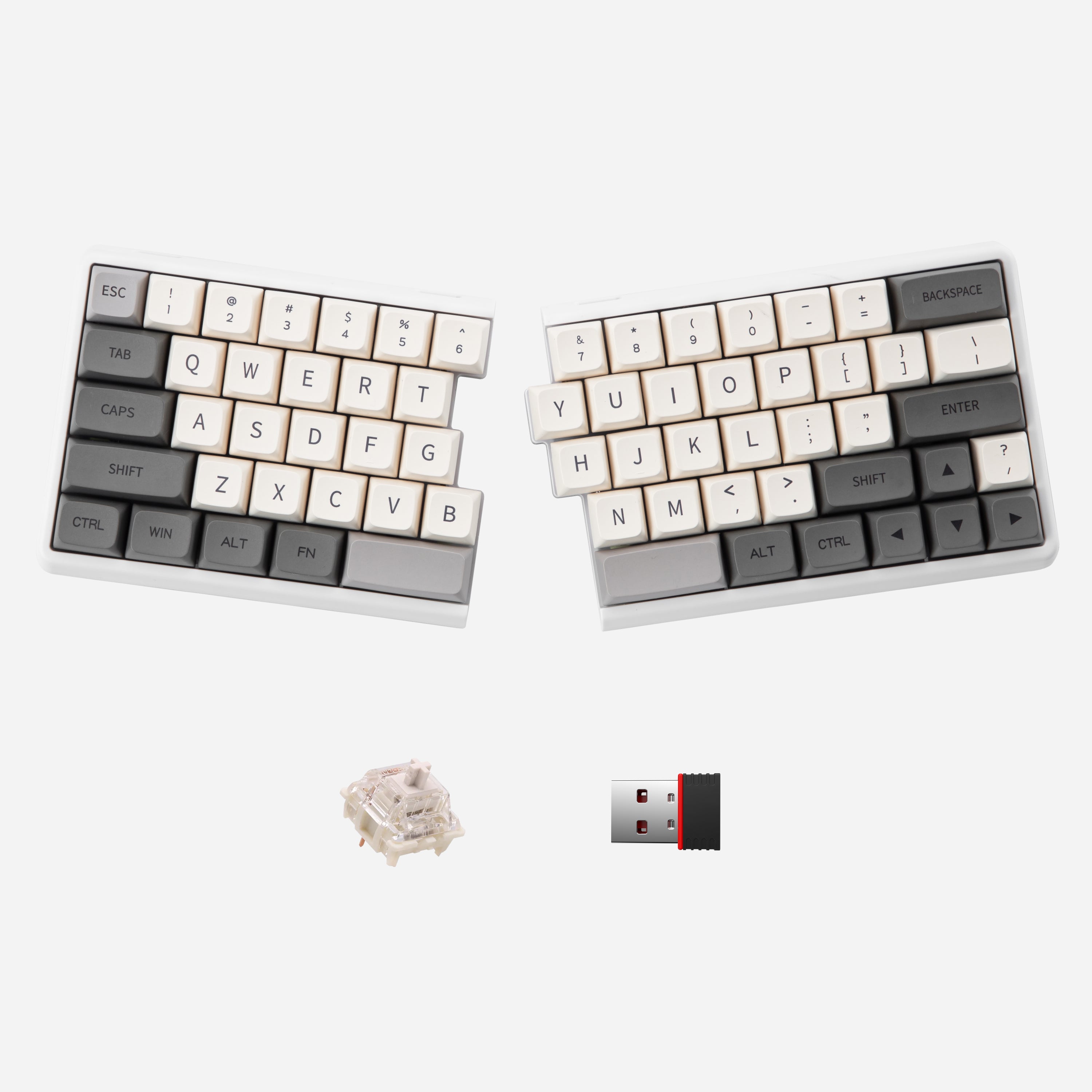 NocFree Lite Wireless Split Keyboard