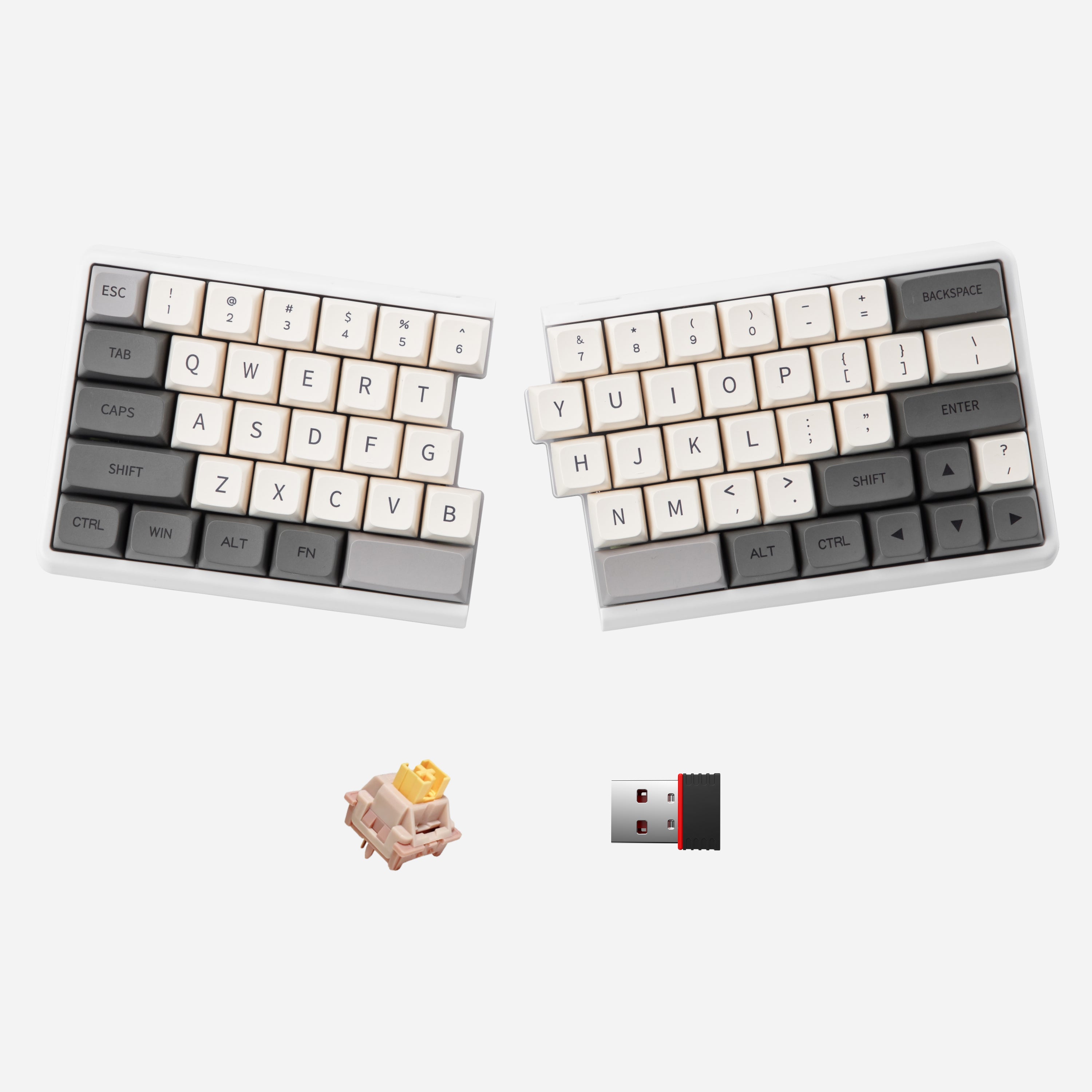 NocFree Lite Wireless Split Keyboard