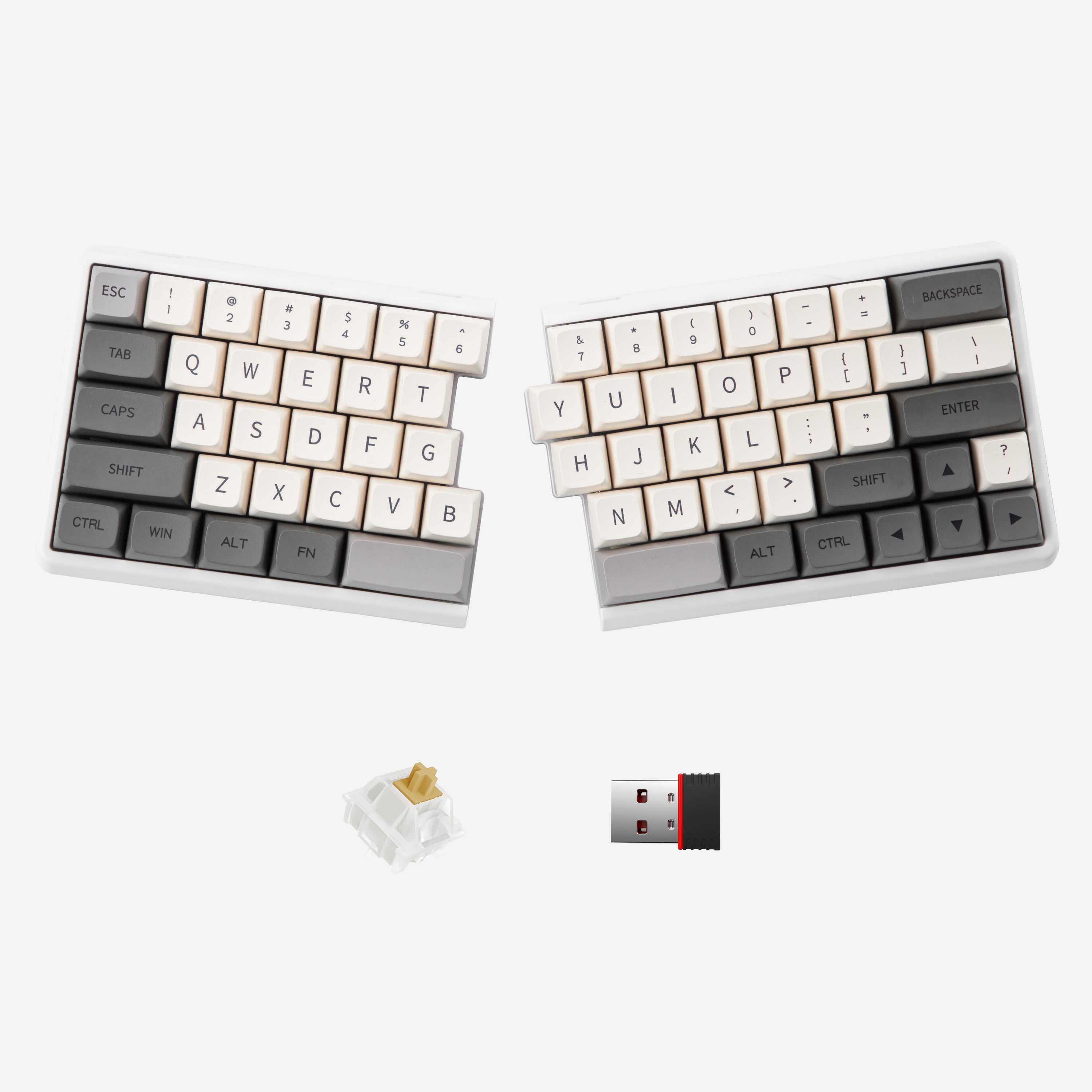 NocFree Lite Wireless Split Keyboard