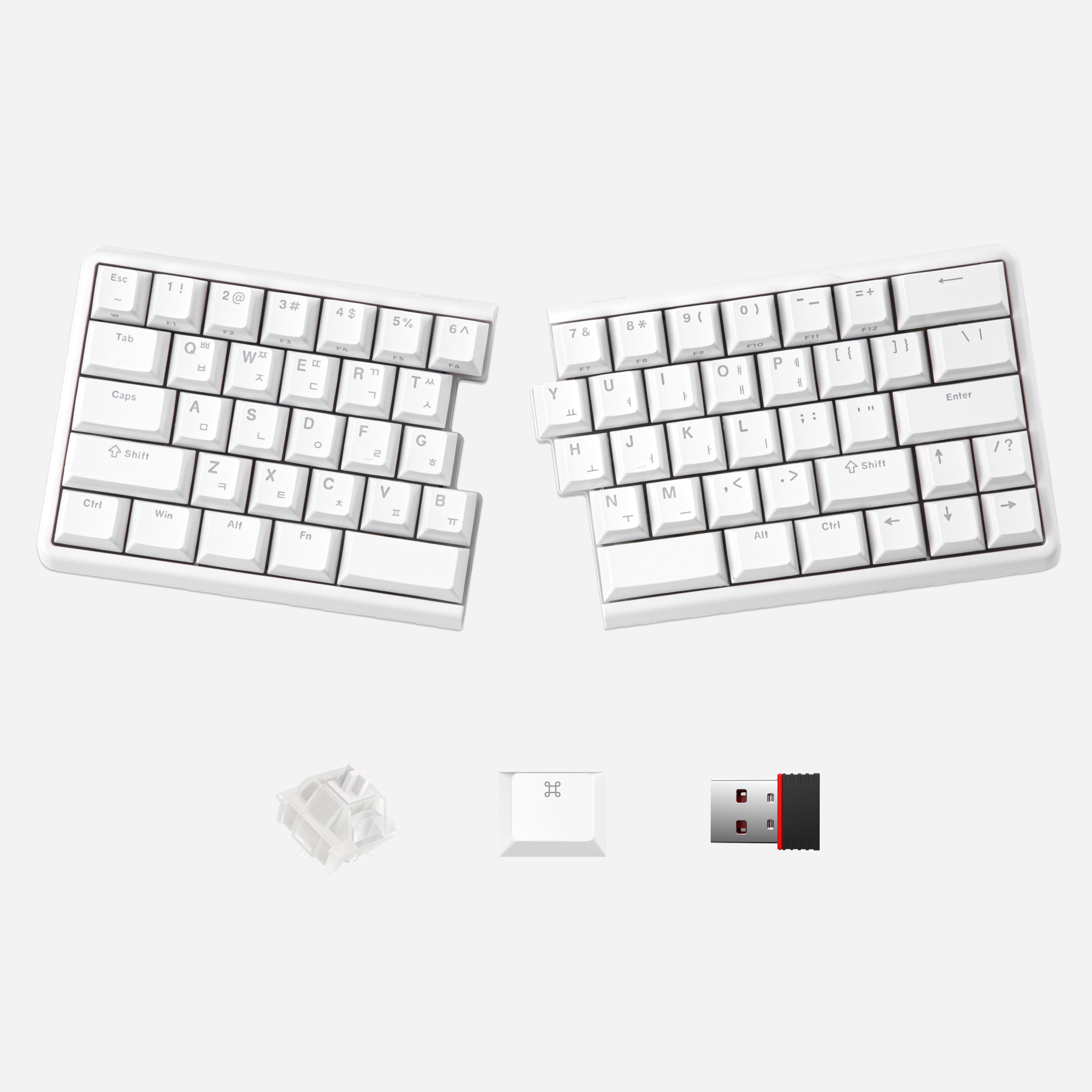 NocFree Lite Wireless Split Keyboard
