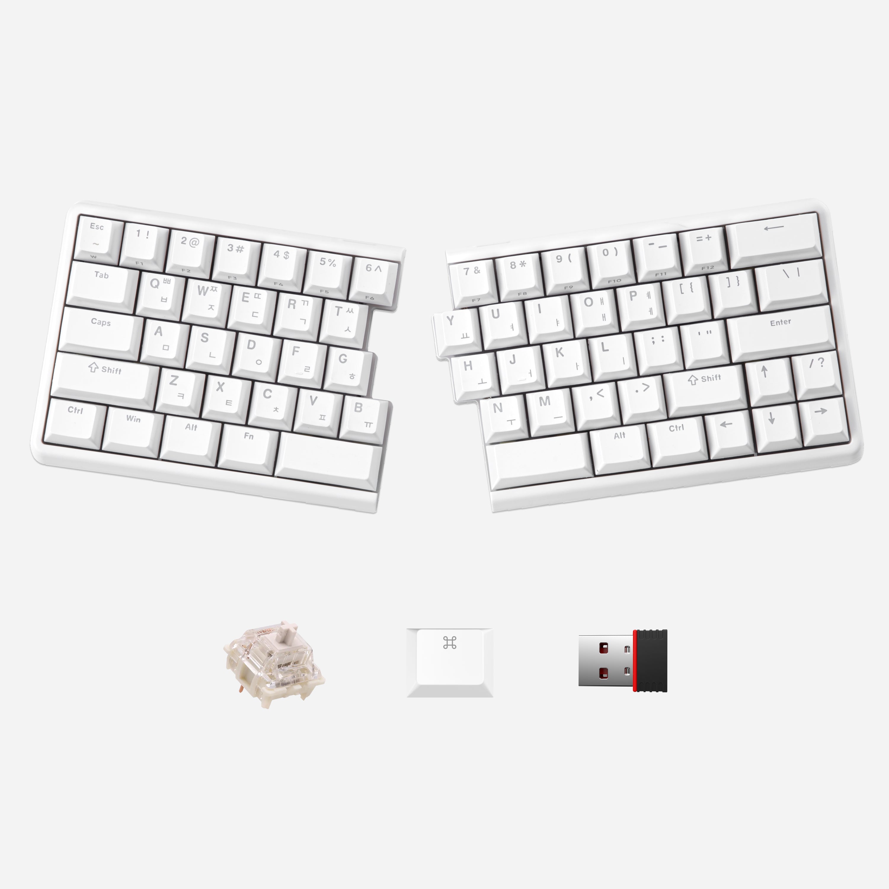 NocFree Lite Wireless Split Keyboard