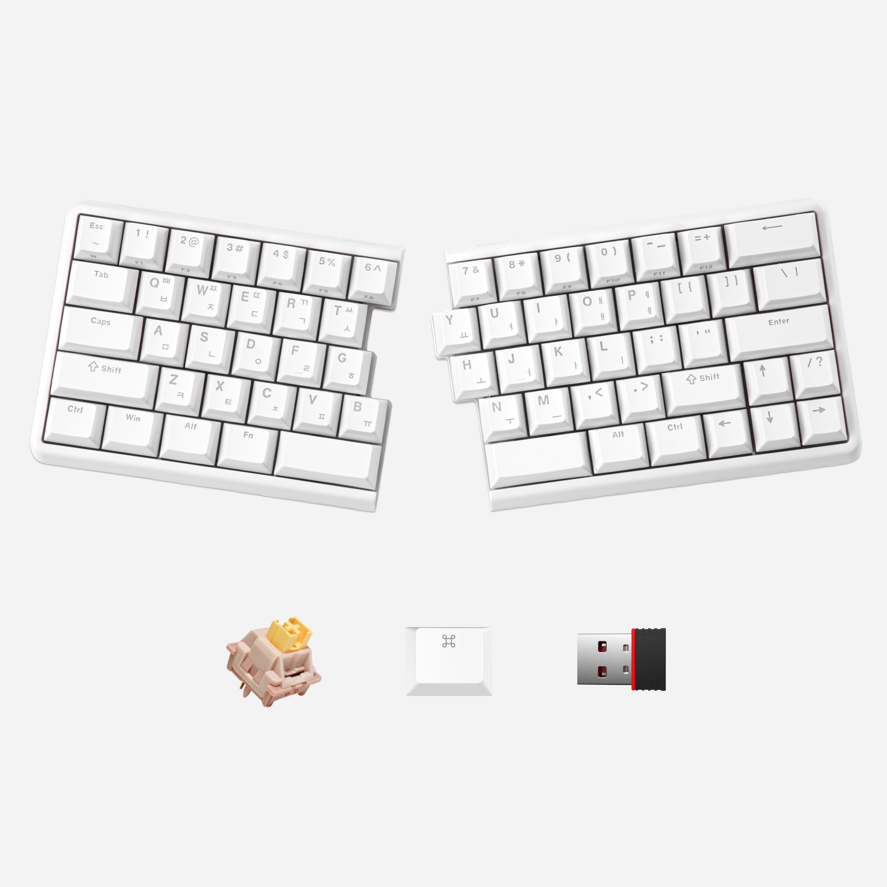 NocFree Lite Wireless Split Keyboard
