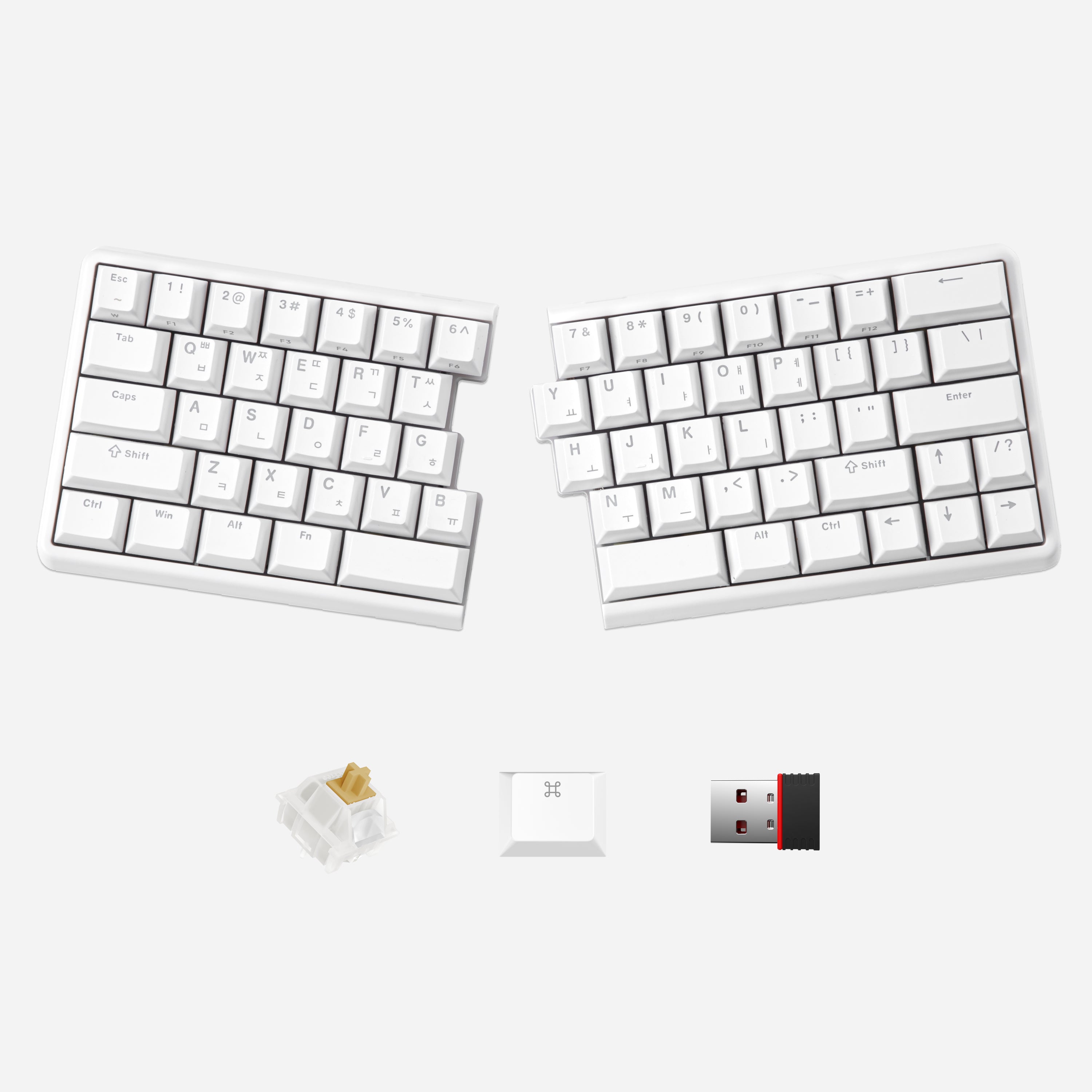 NocFree Lite Wireless Split Keyboard