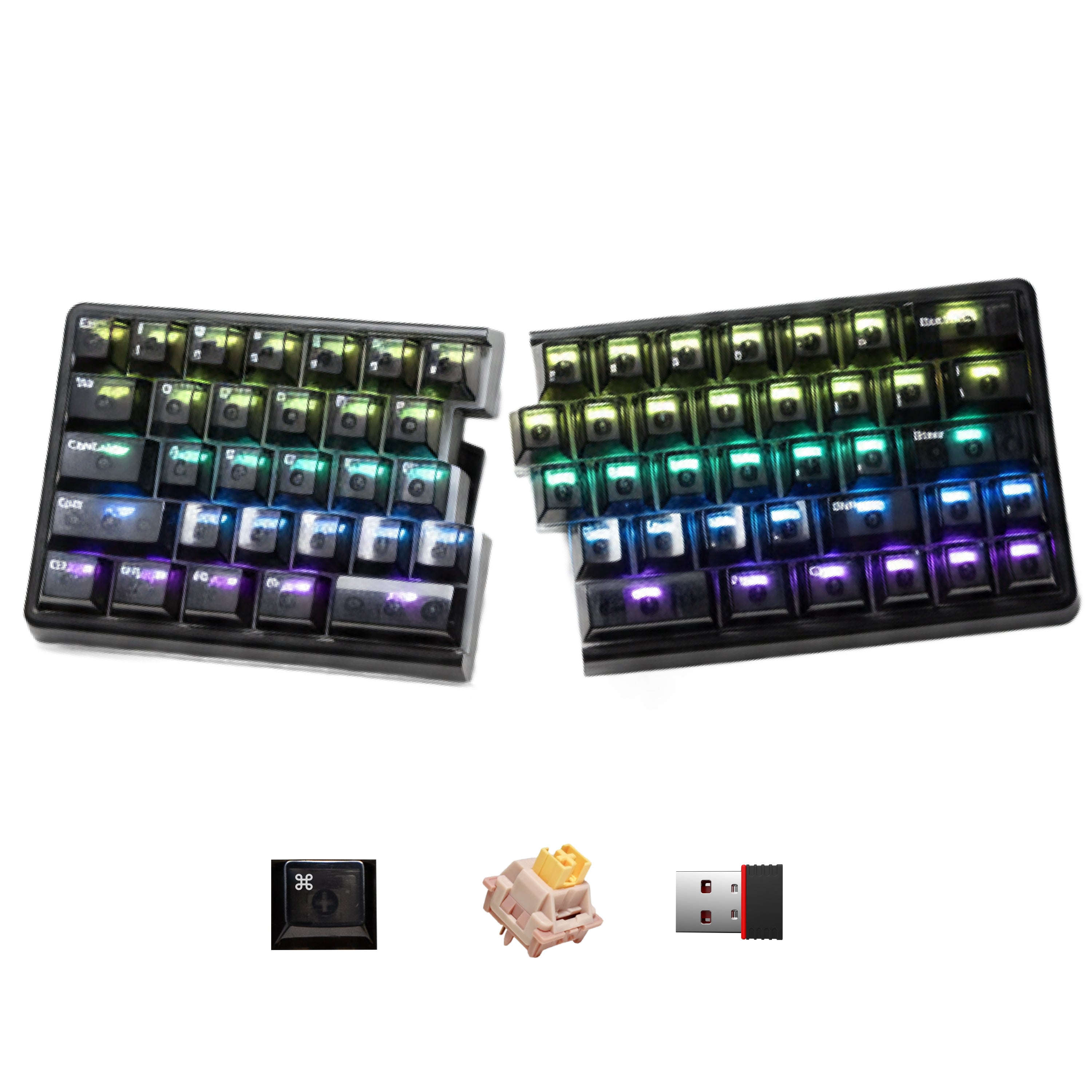 NocFree Lite Wireless Split Keyboard