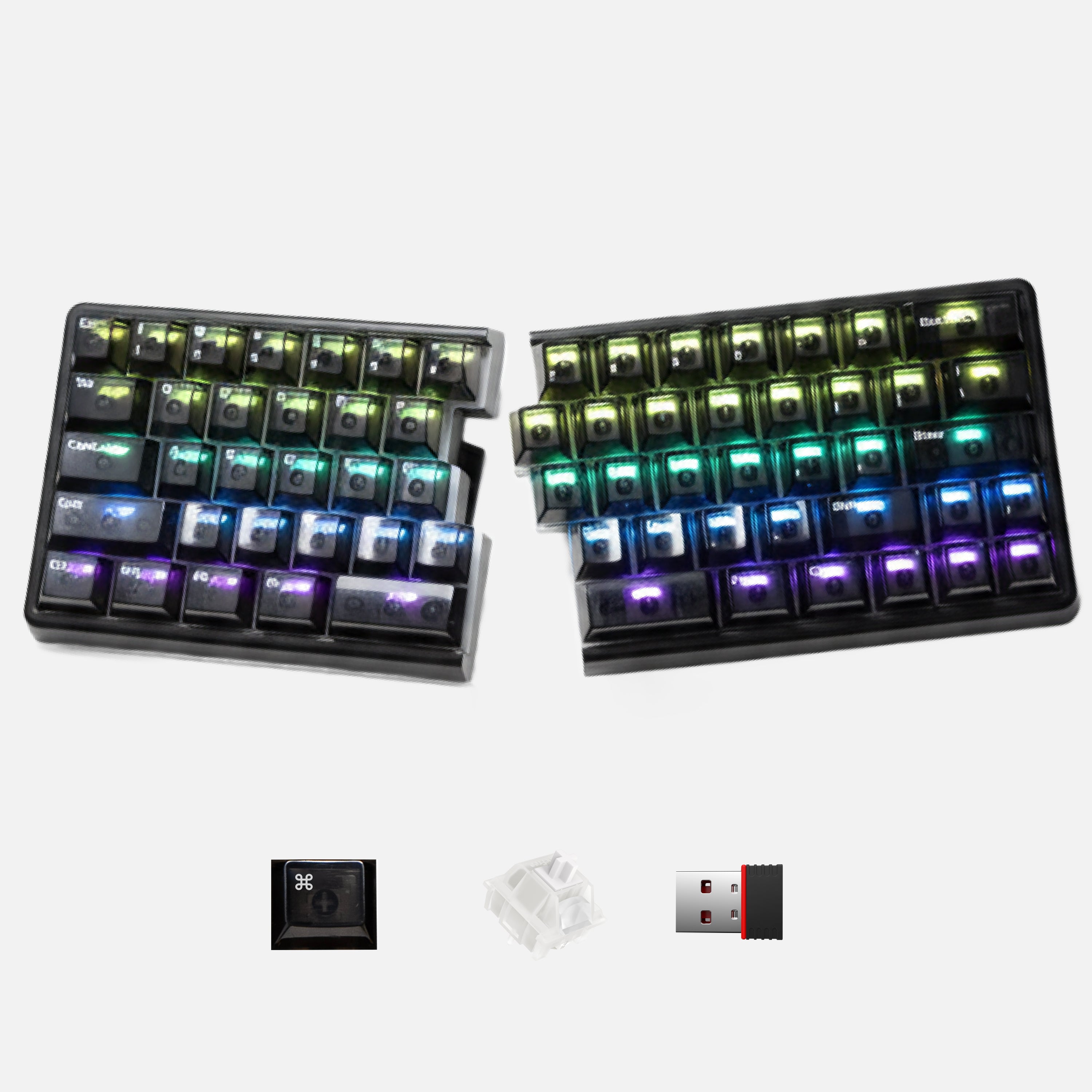 NocFree Lite Wireless Split Keyboard