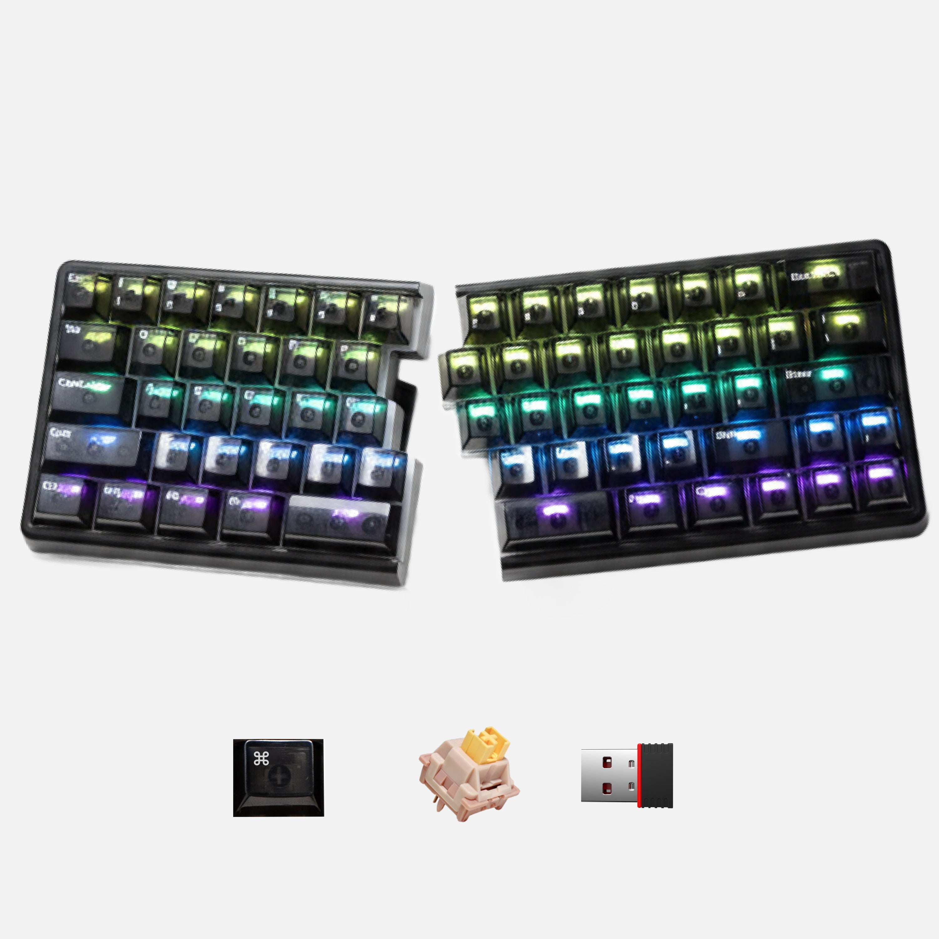 NocFree Lite Wireless Split Keyboard