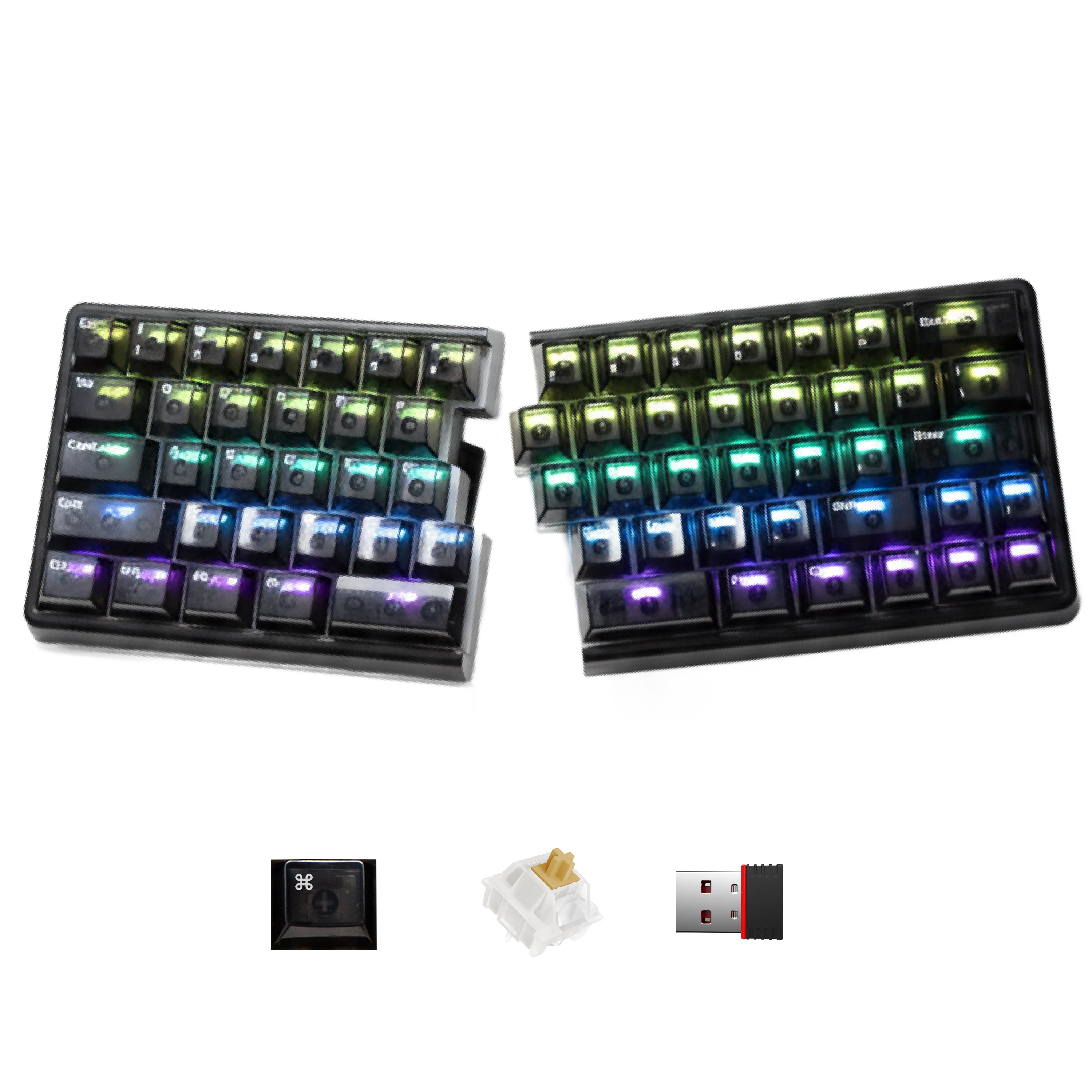 NocFree Lite Wireless Split Keyboard