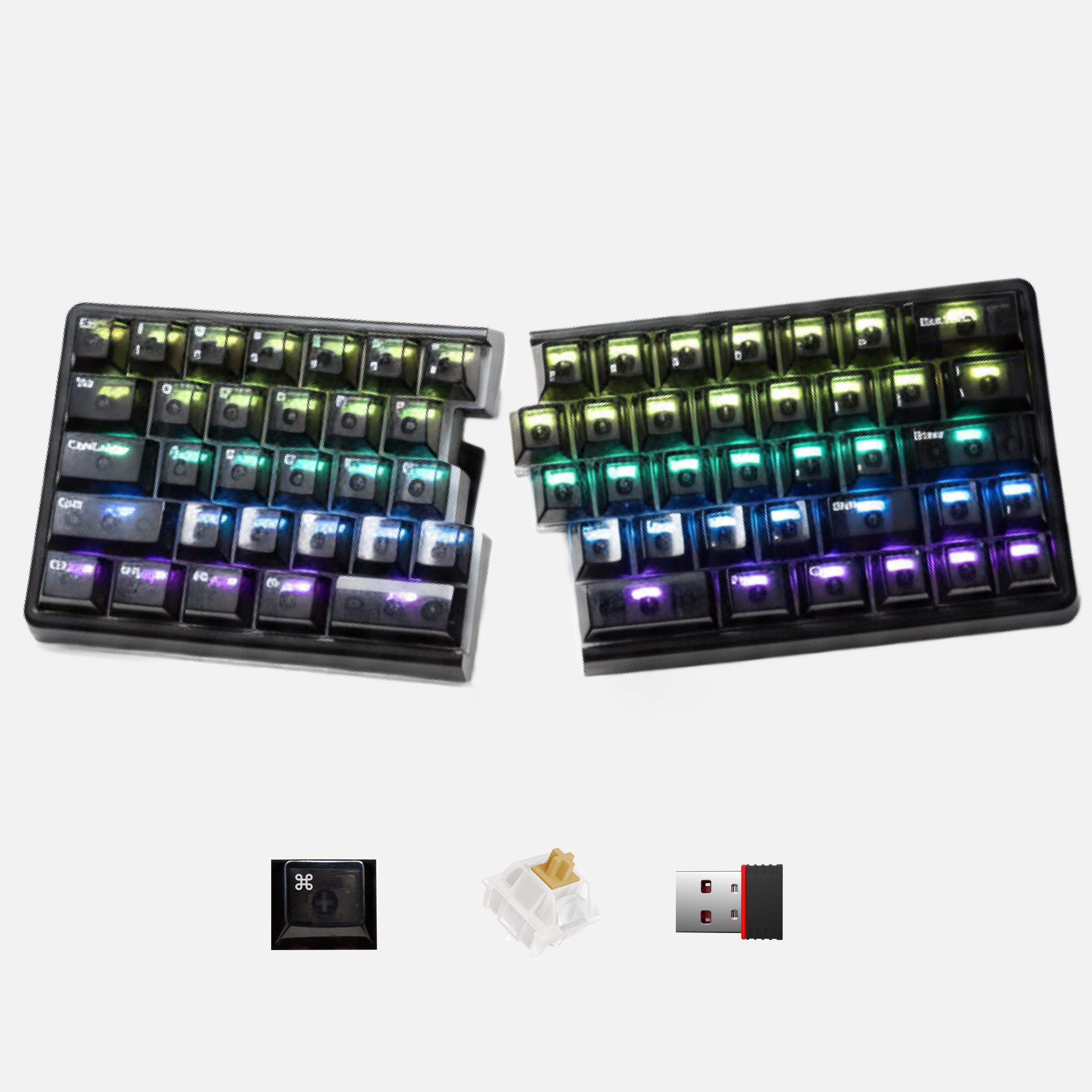 NocFree Lite Wireless Split Keyboard