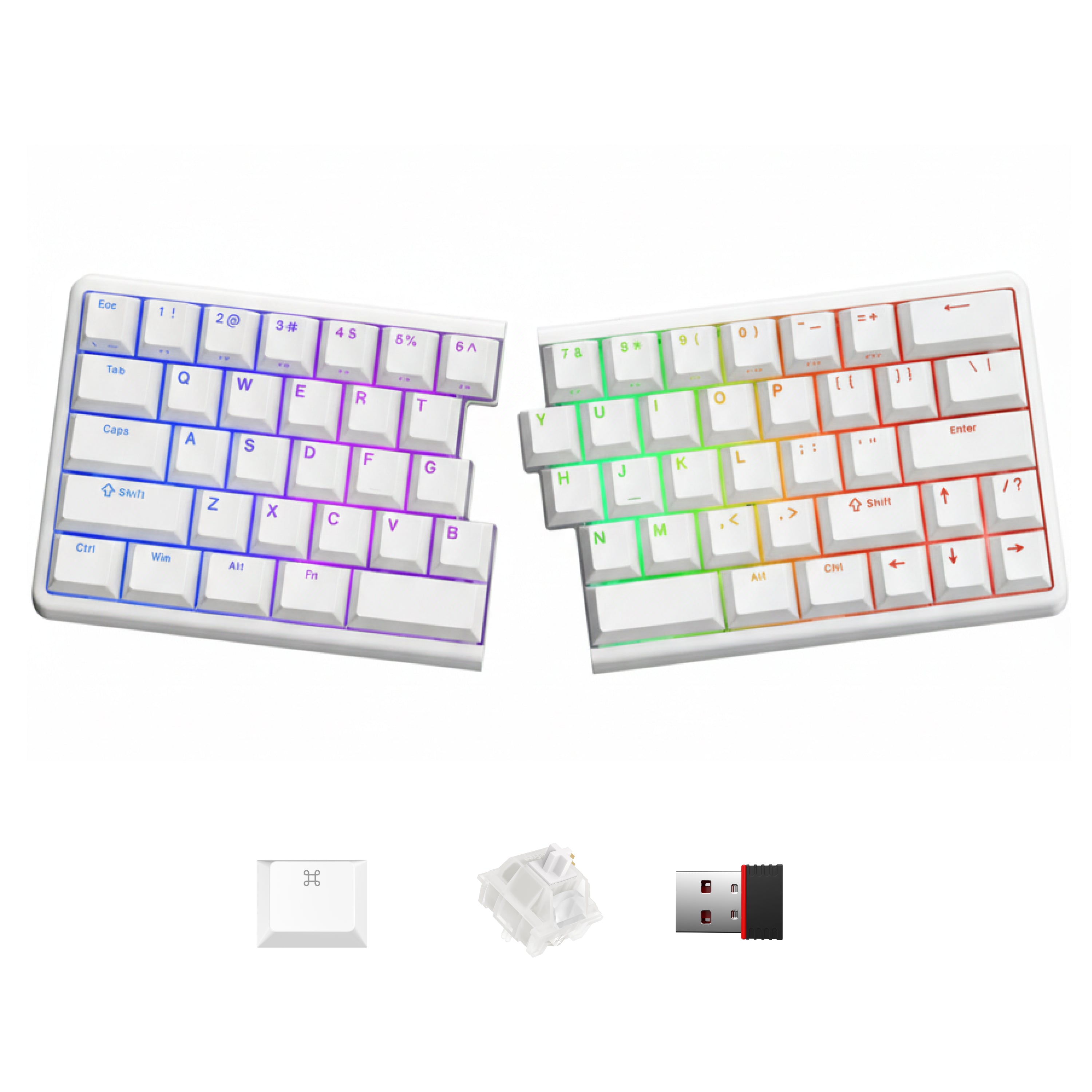 NocFree Lite Wireless Split Keyboard