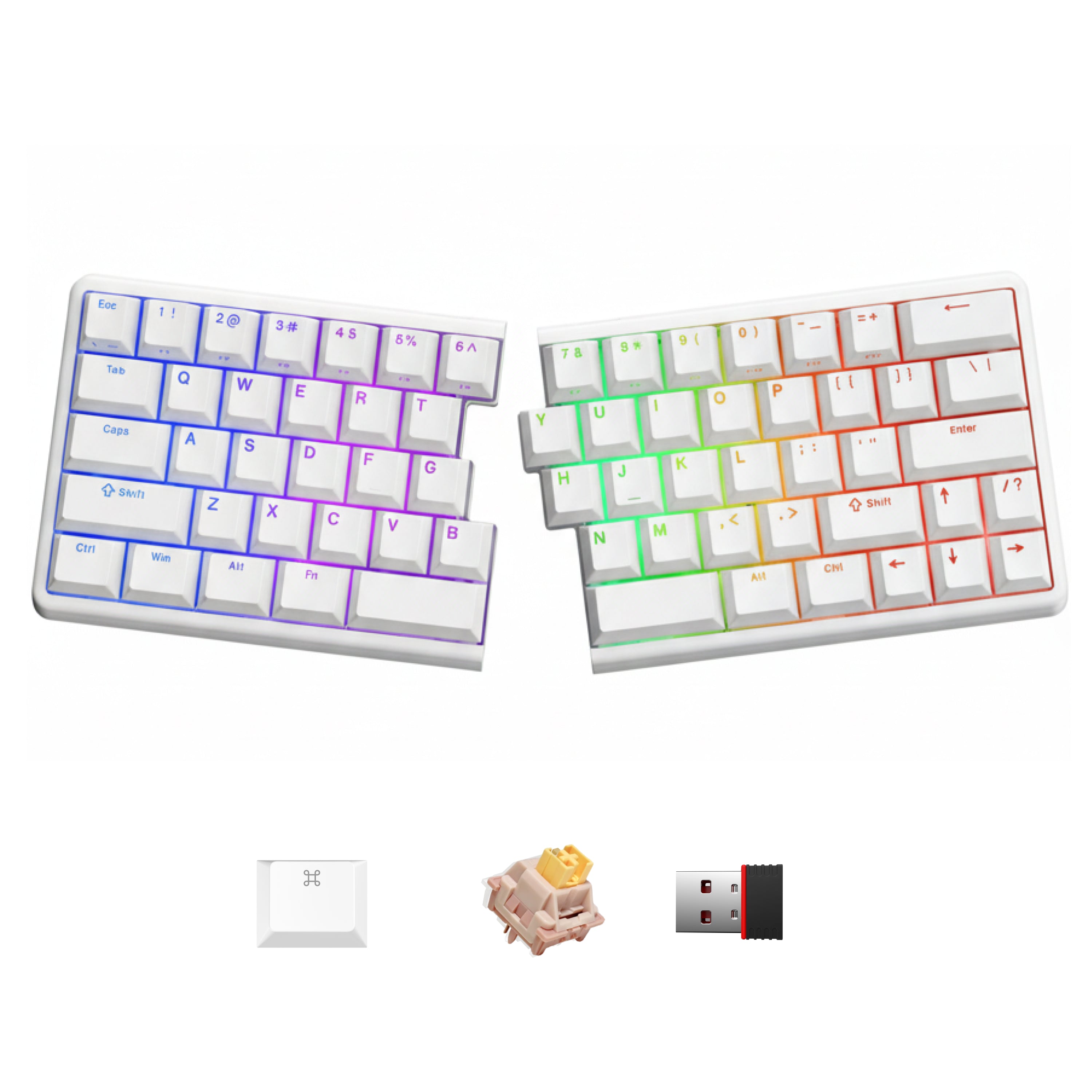 NocFree Lite Wireless Split Keyboard